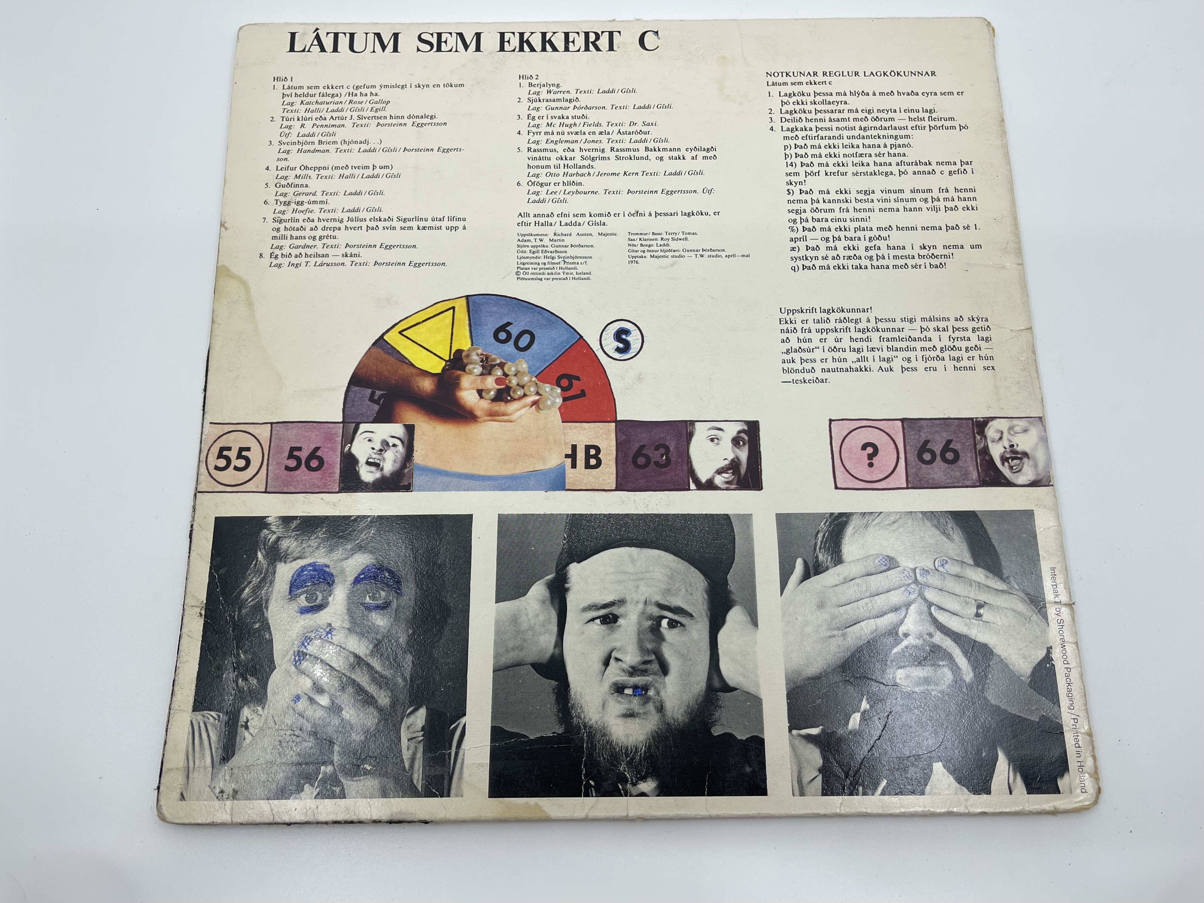 Halli, LAddi, Gísli Rúnar - Látum sem ekkert c