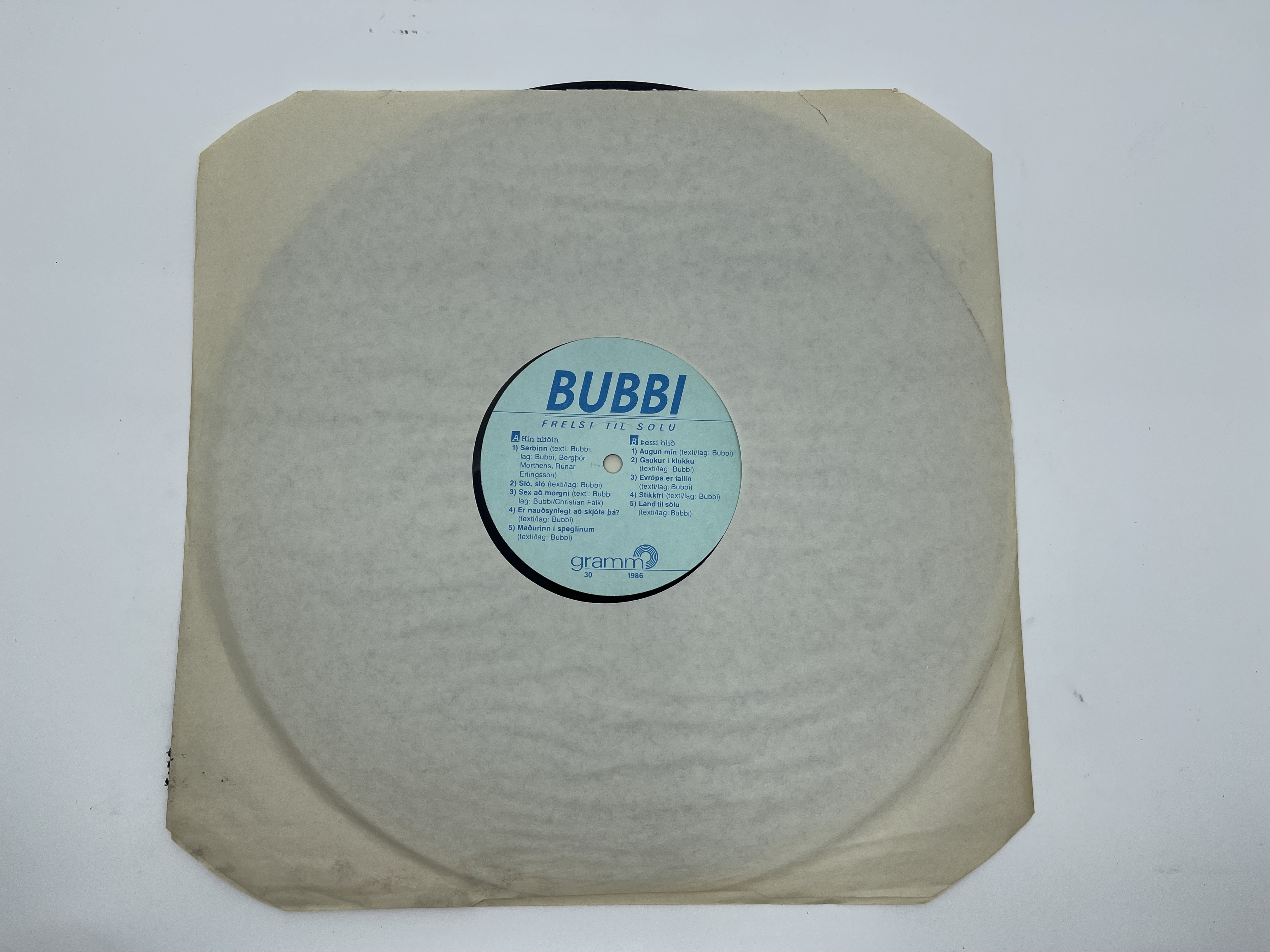 Bubbi Morthens - Frelsi til sölu