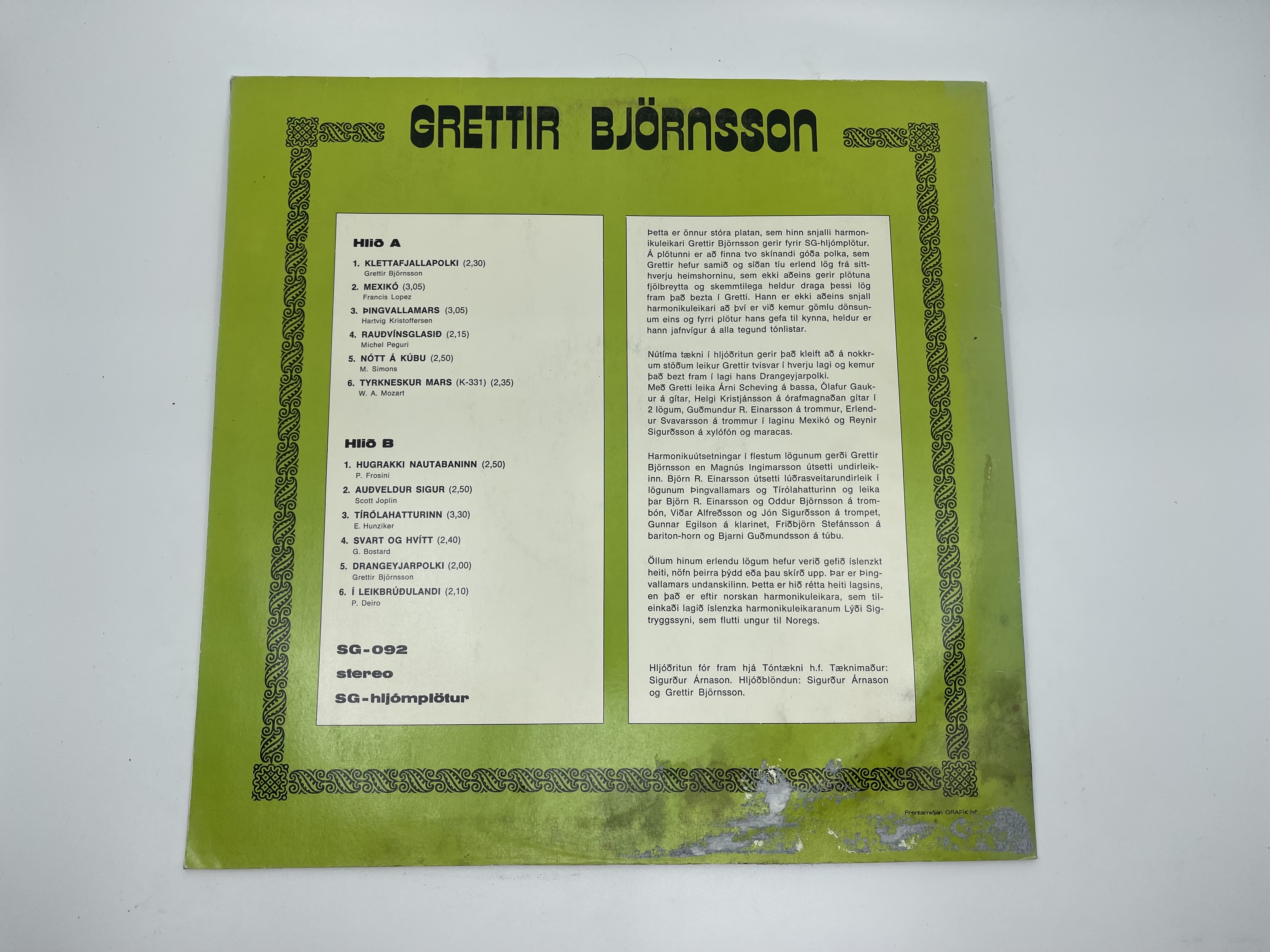 Grettir Björnsson - Grettir Björnsson