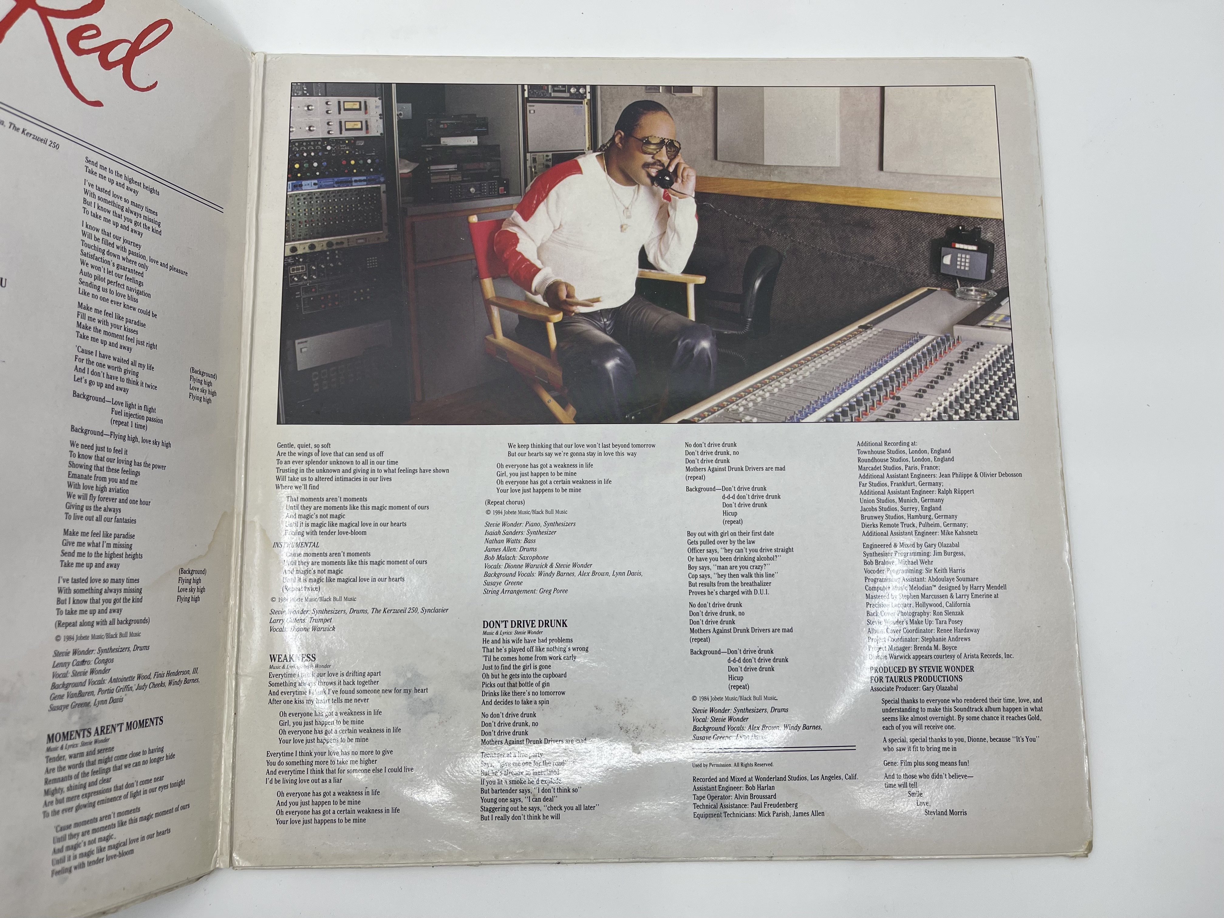 Stevie Wonder - The Woman in Red