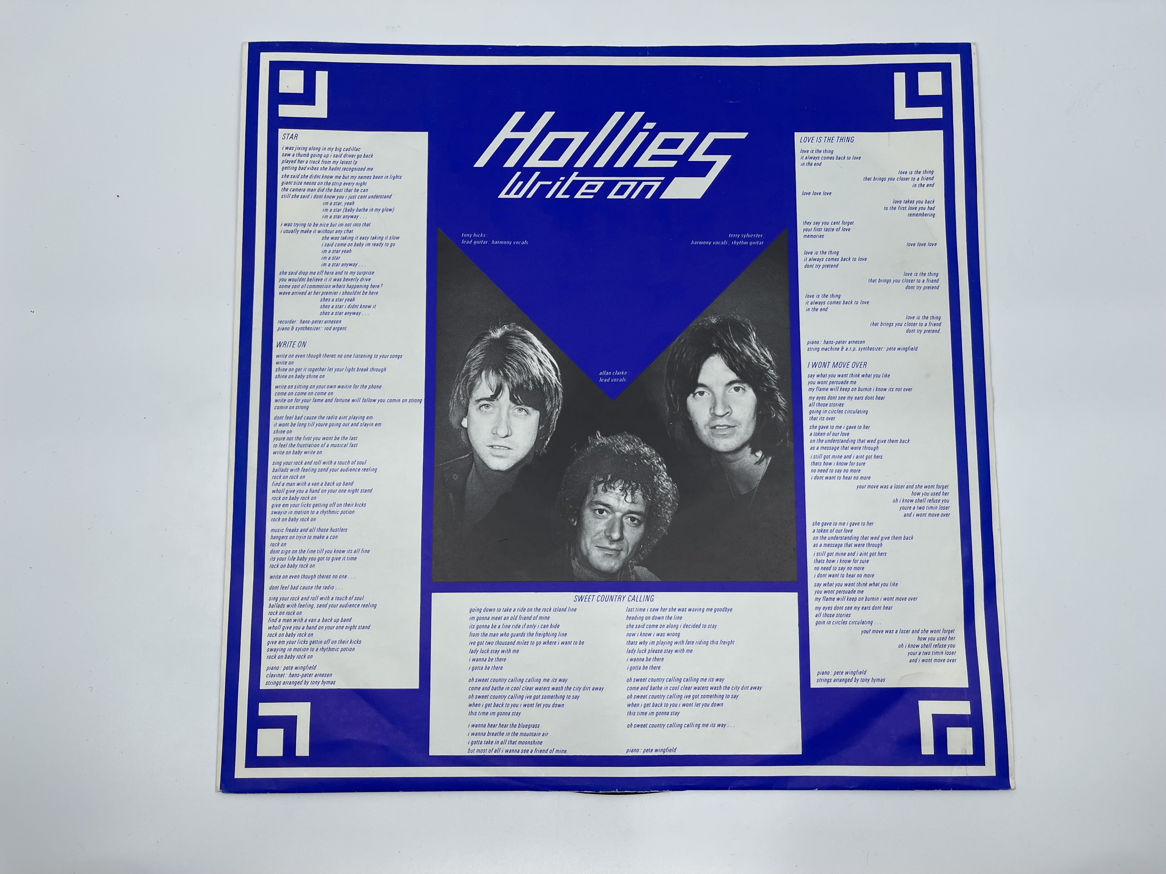 The Hollies - Write On