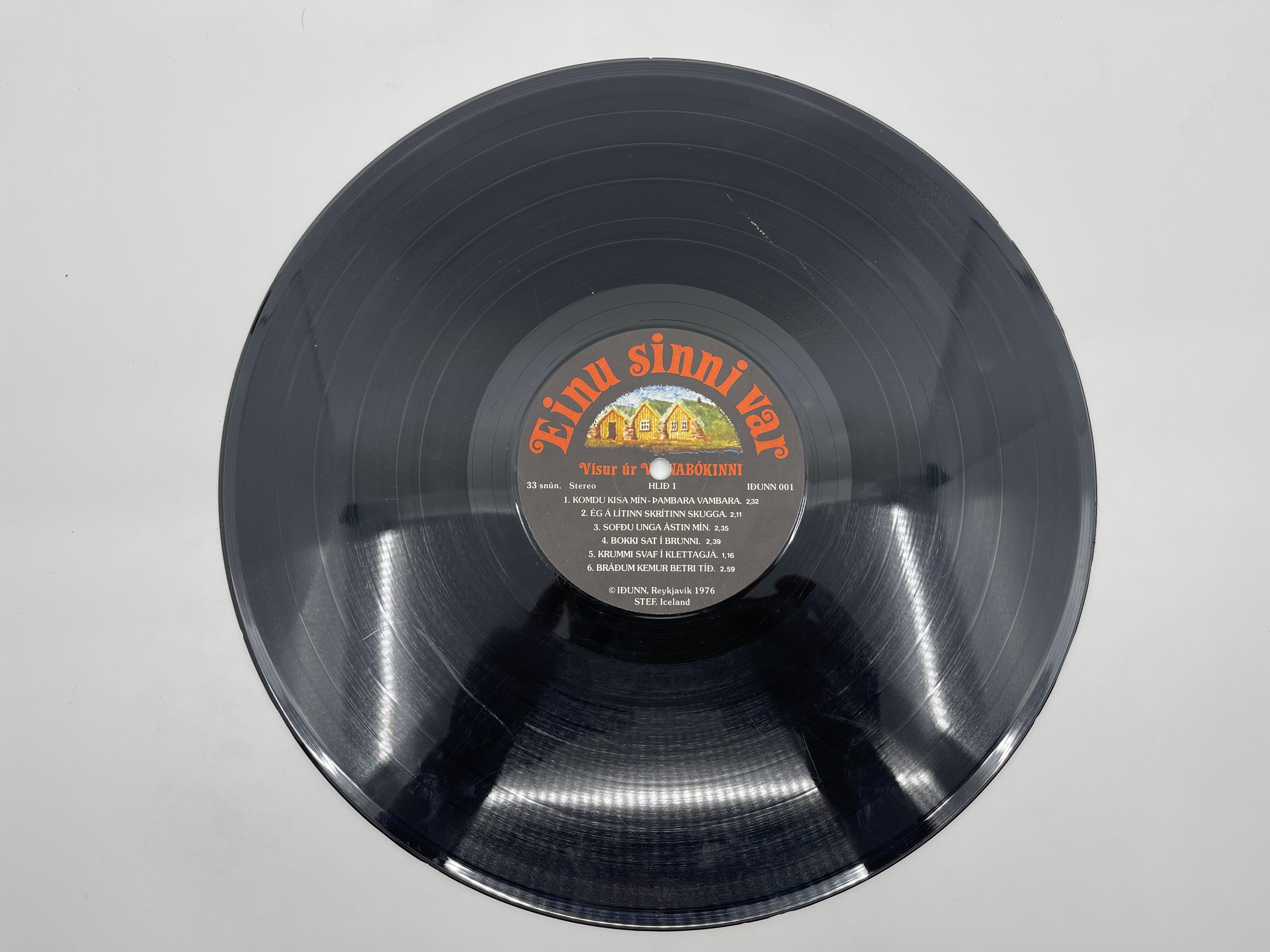 Einu sinni var, vísur úr vísnabókinni