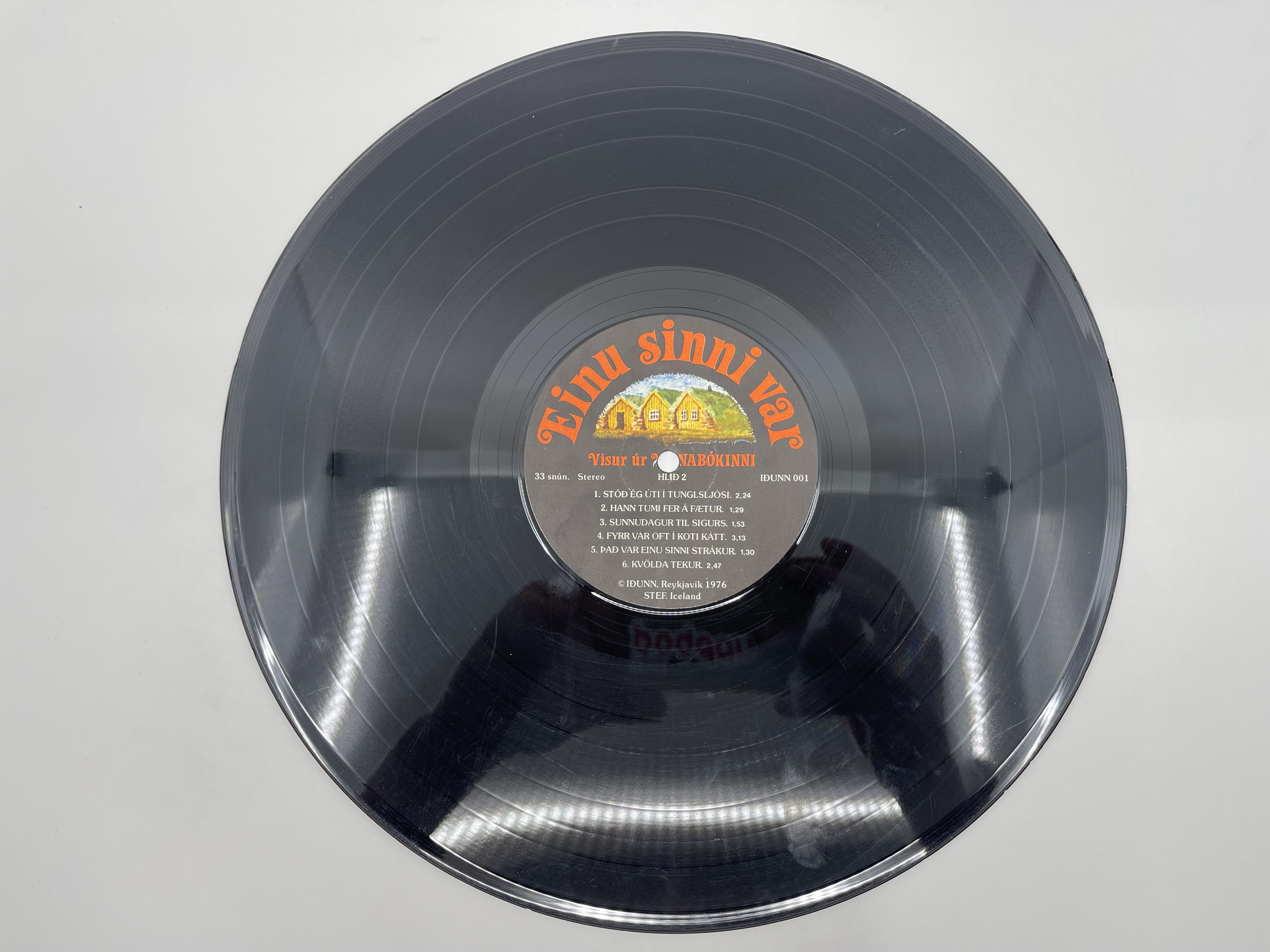 Einu sinni var, vísur úr vísnabókinni