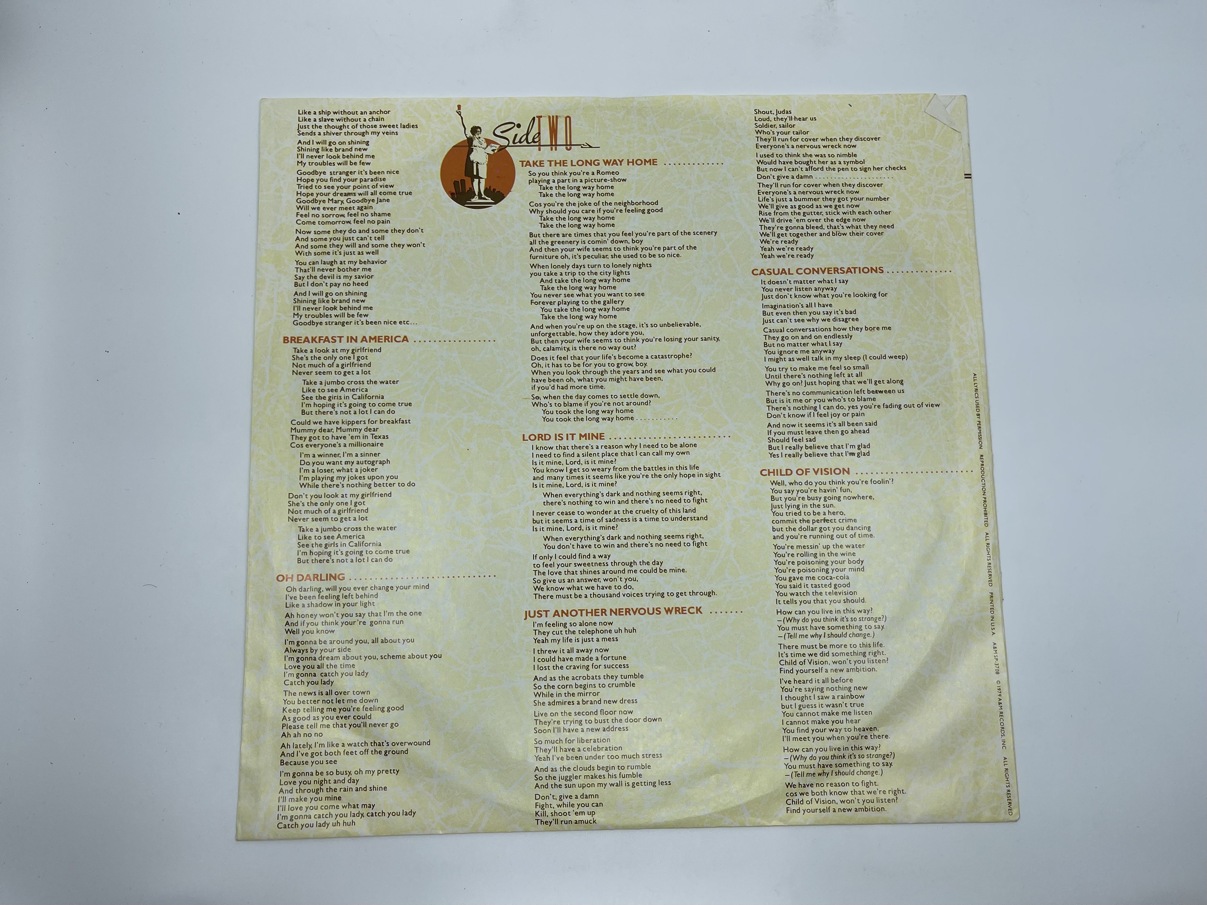 Supertramp - Breakfast in America