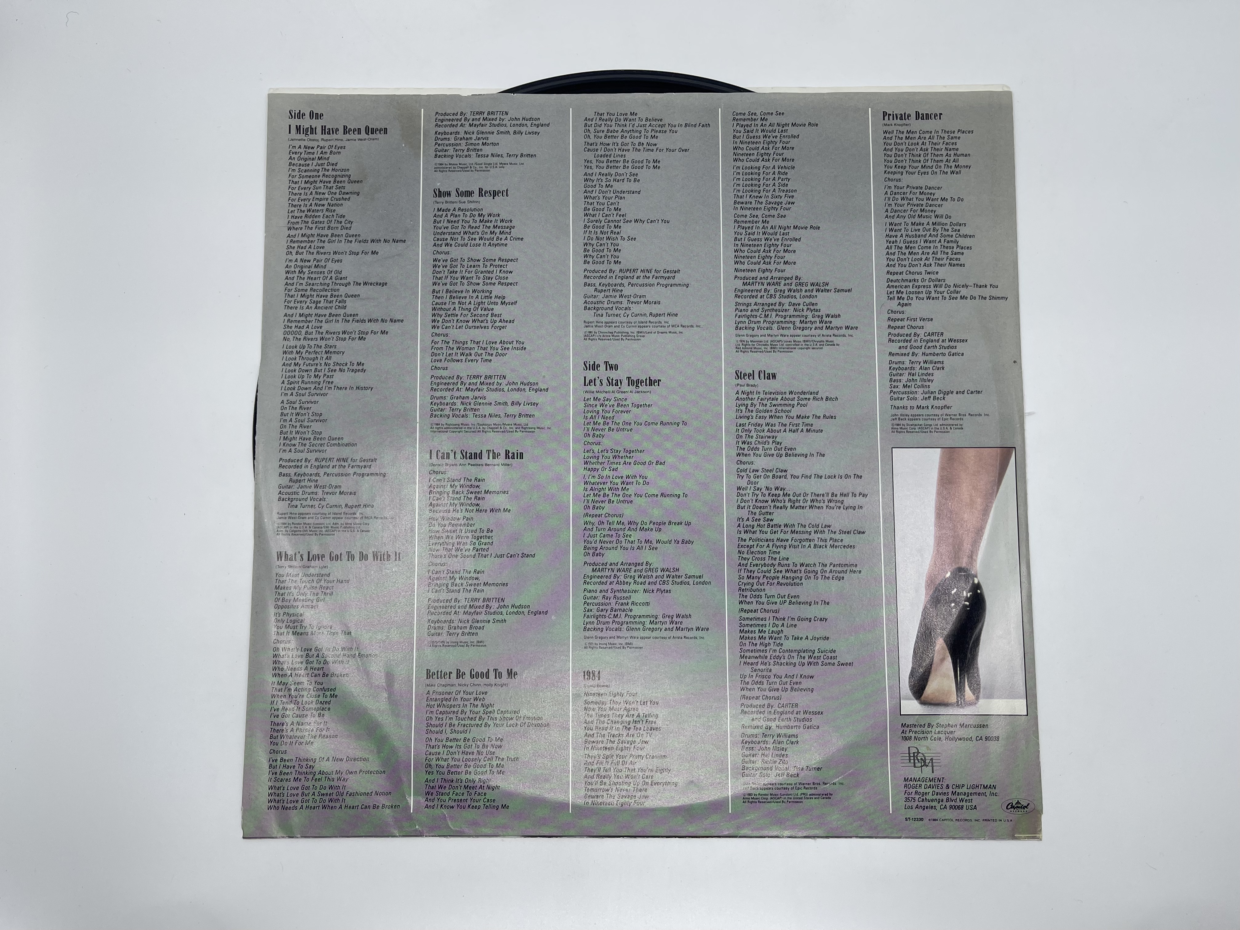 Tina Turner - Private Dancer