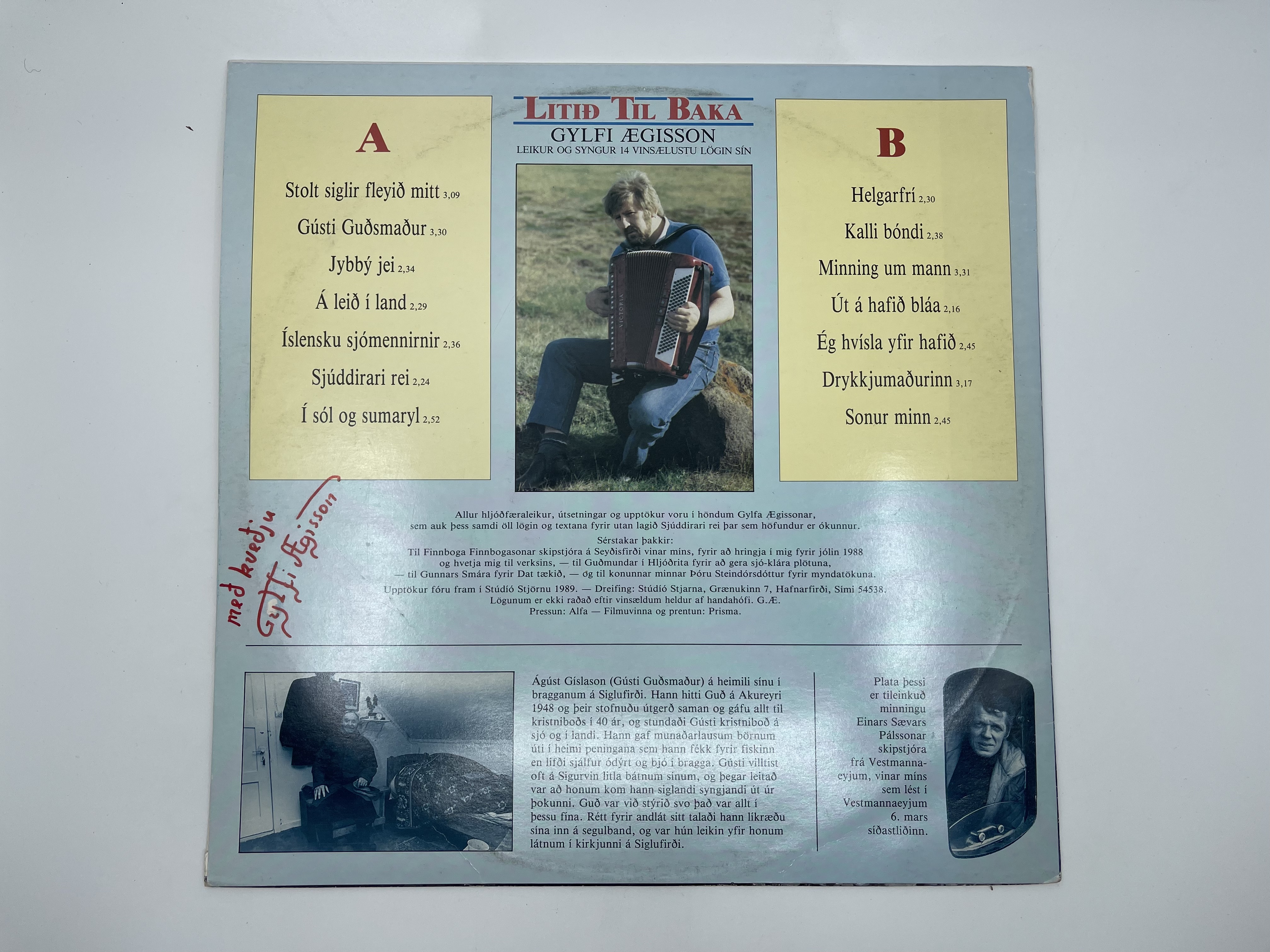 Gylfi Ægisson - Litið Til Baka