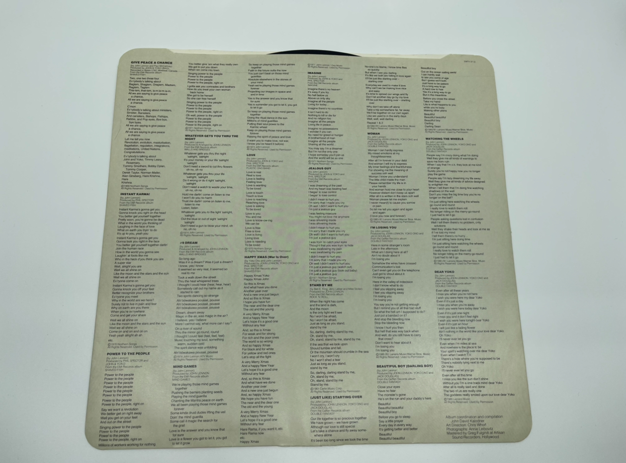 The John Lennon Collection