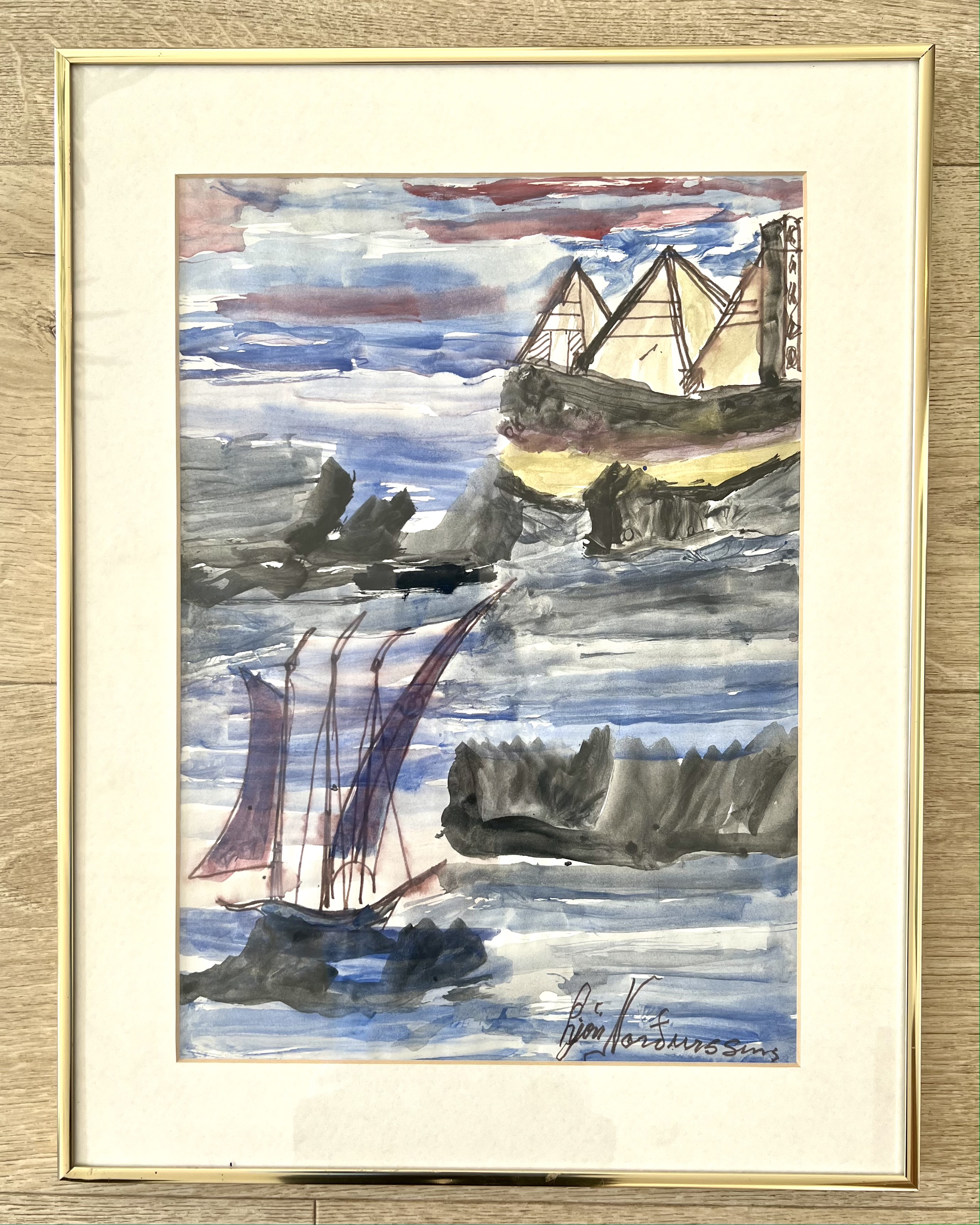 Leó Árnason / Ljón Norðursins (1912-1995) - Án titils