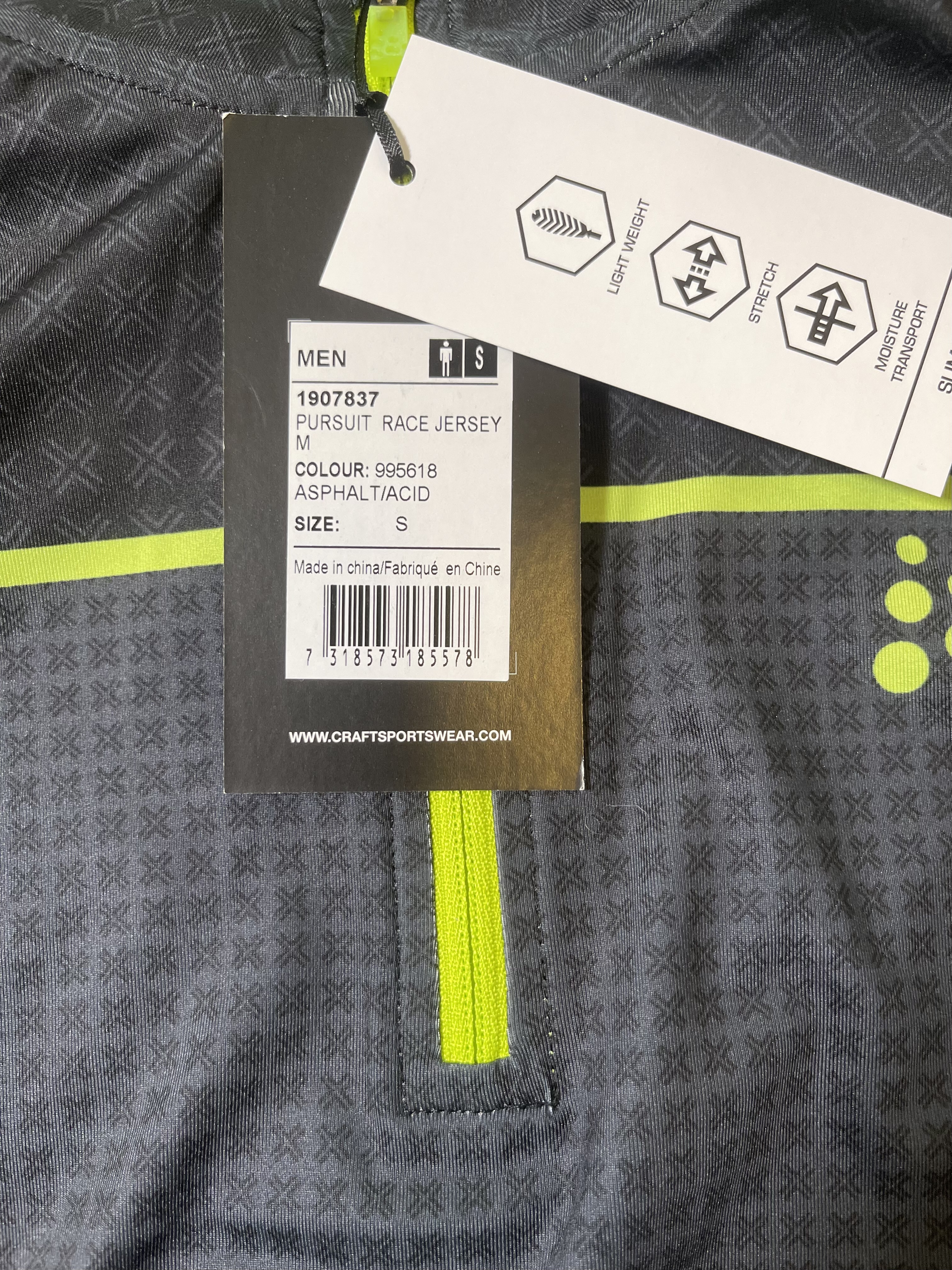 Craft Pursuit Keppnis Jakki - Karla - Stærð - S