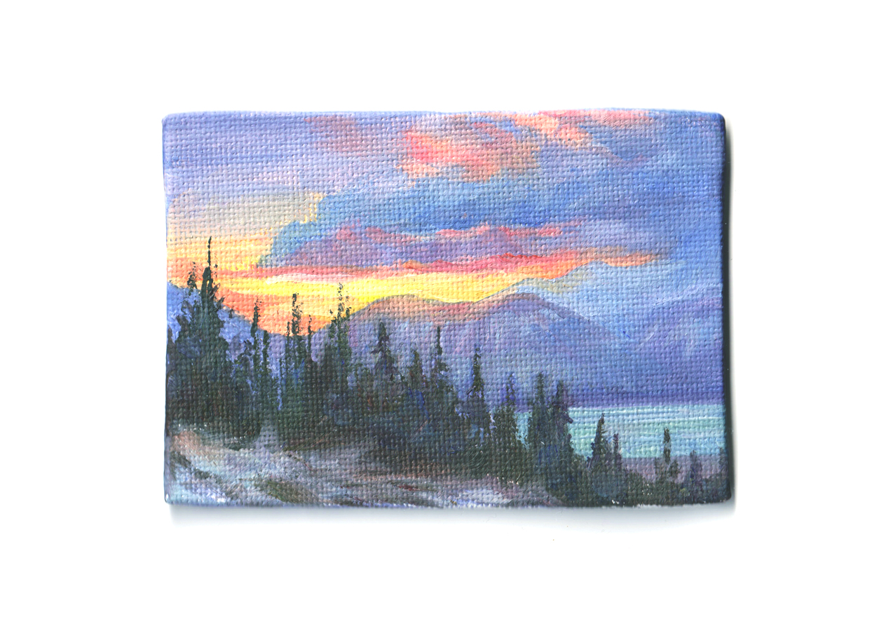 Amy Alice Riches - Dawn at Hvalfjörður