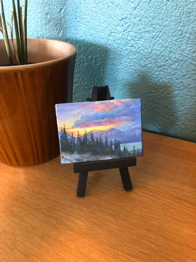 Amy Alice Riches - Dawn at Hvalfjörður