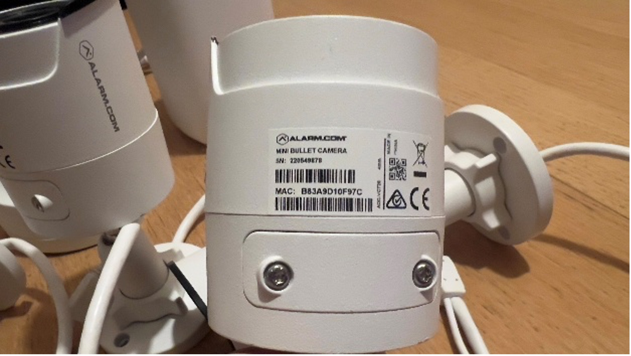 Öryggismyndavélar frá Alarm.com