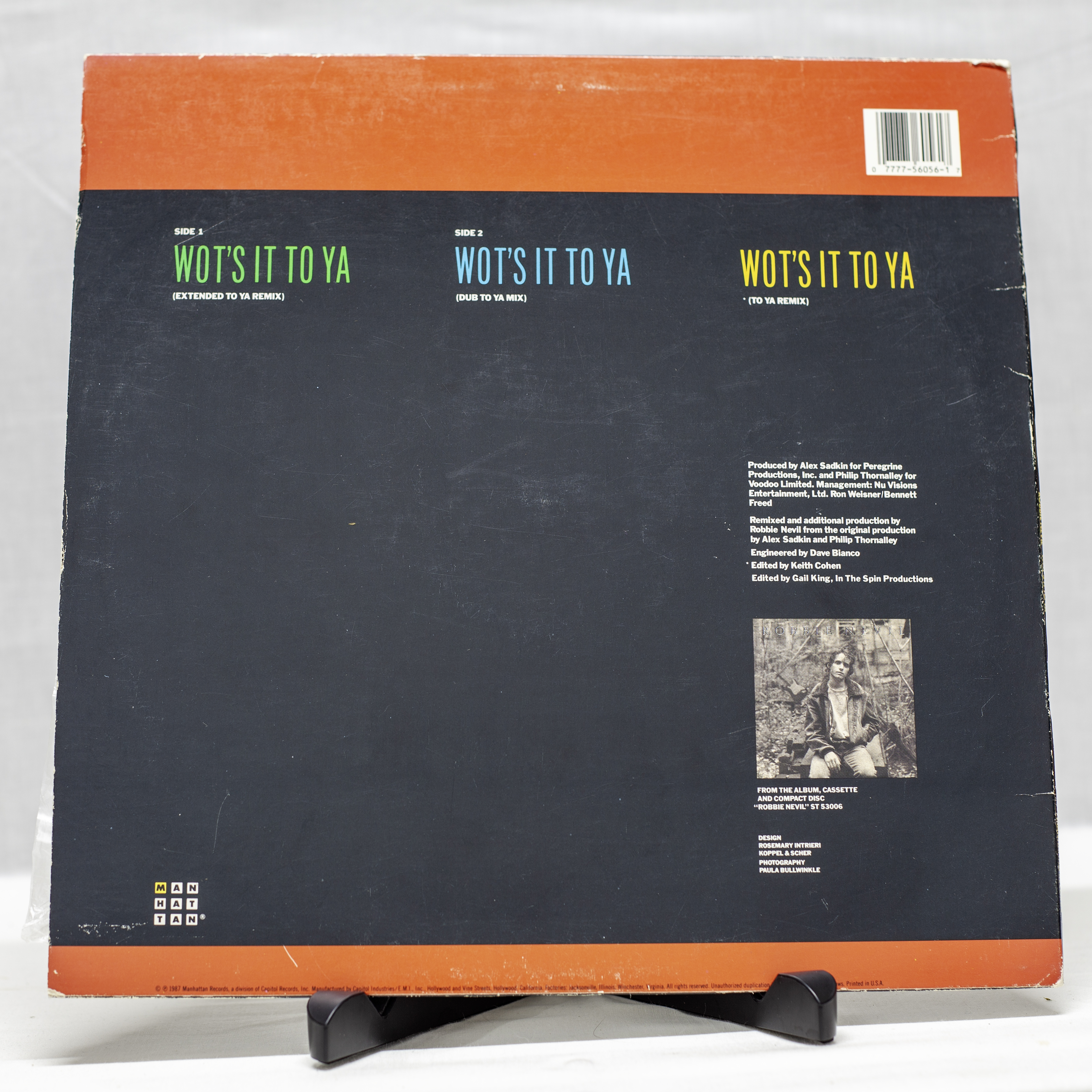 Robbie Nevil – Wot's It To Ya