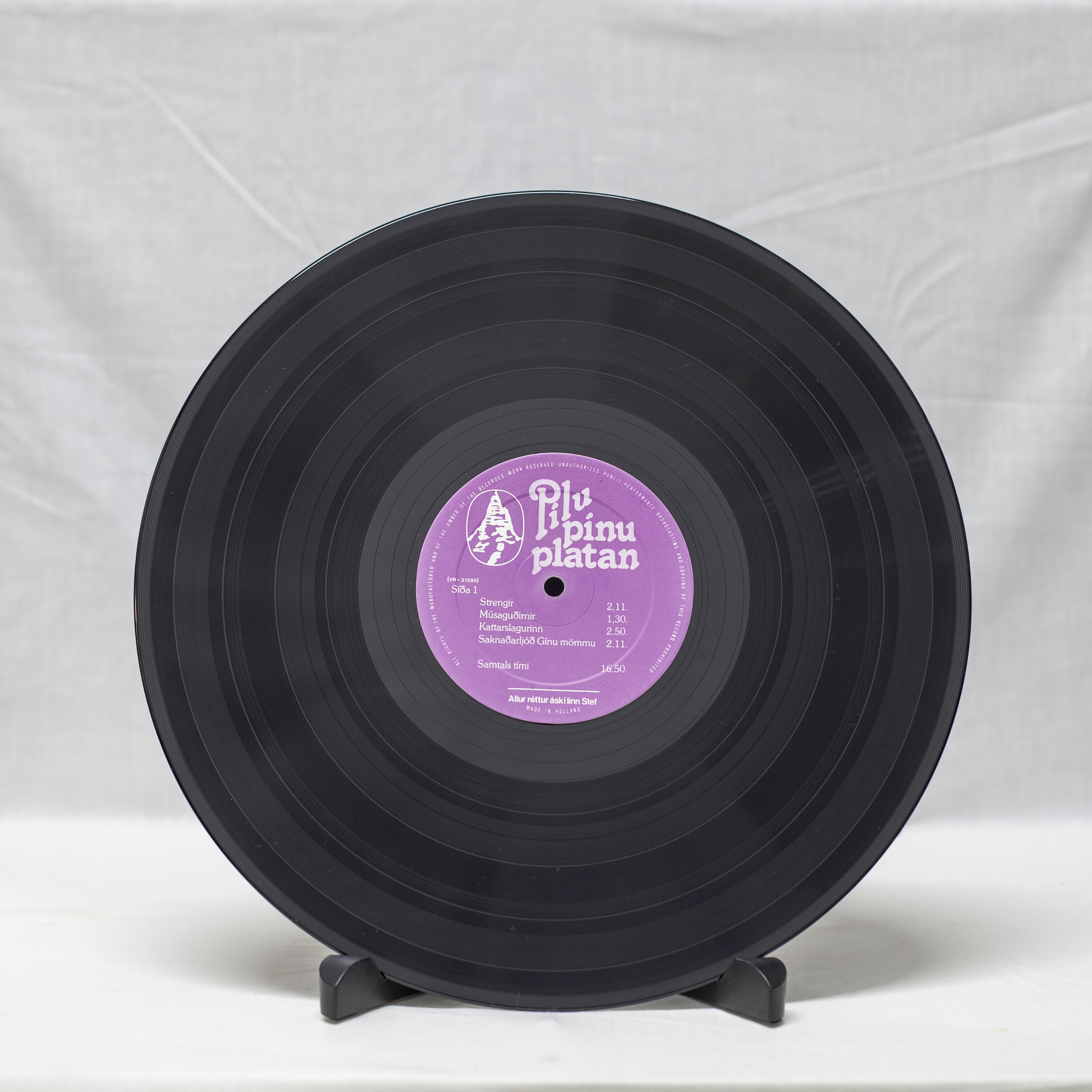 Ragnhildur Gísladóttir og Heiðdís Norðfjörð – Pílu Pínu Platan