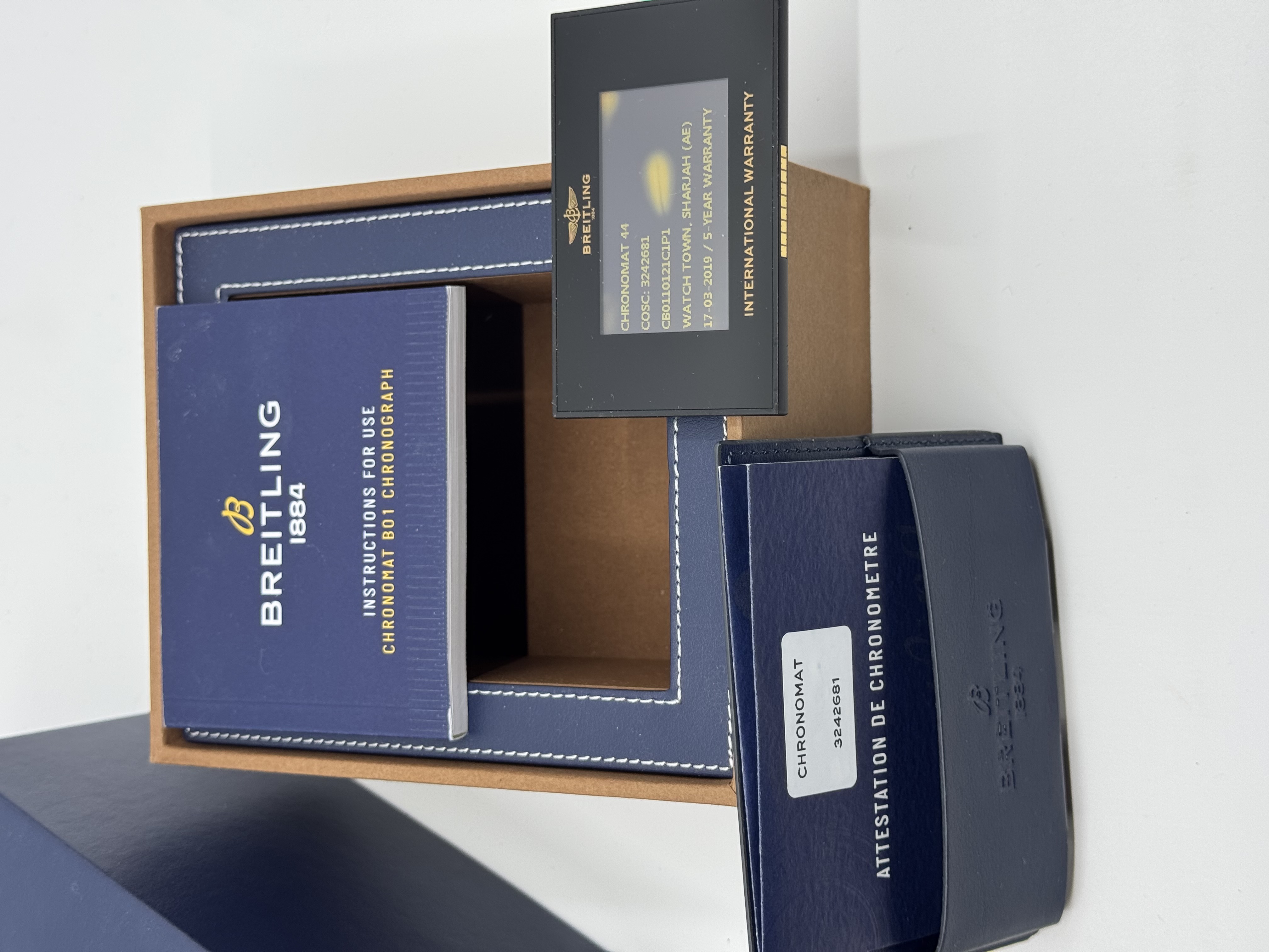 Breitling Chronomat B01 44 Two tone