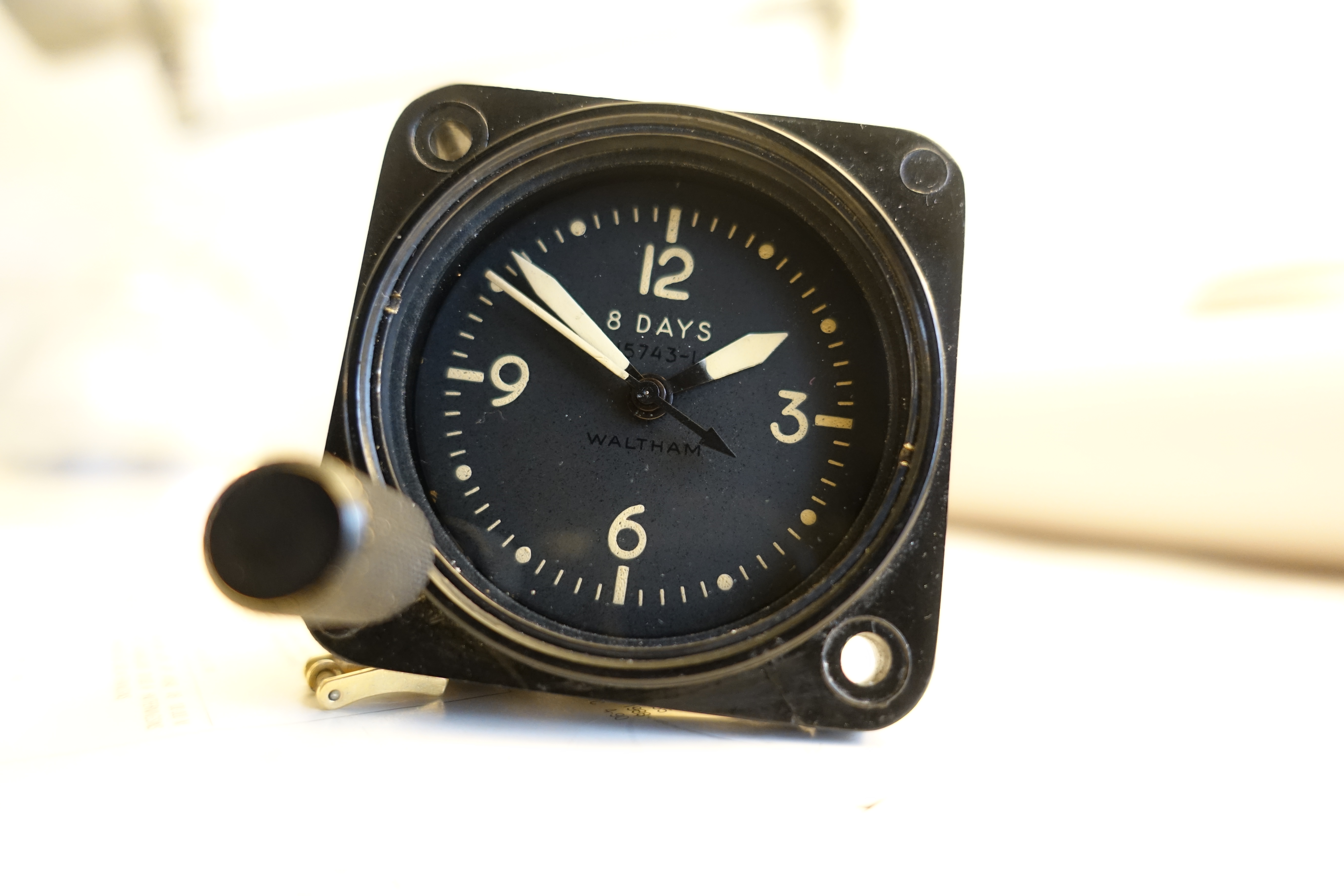Waltham 8 days flugvélarklukka  WW2