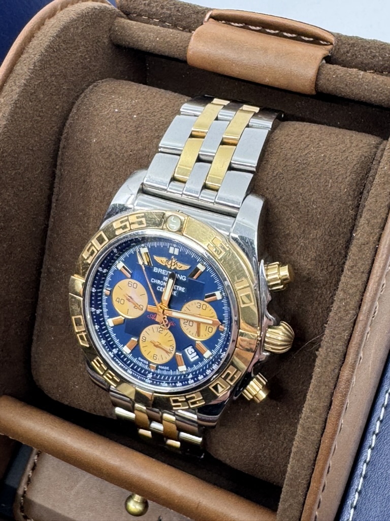 Breitling Chronomat B01 44 Two tone