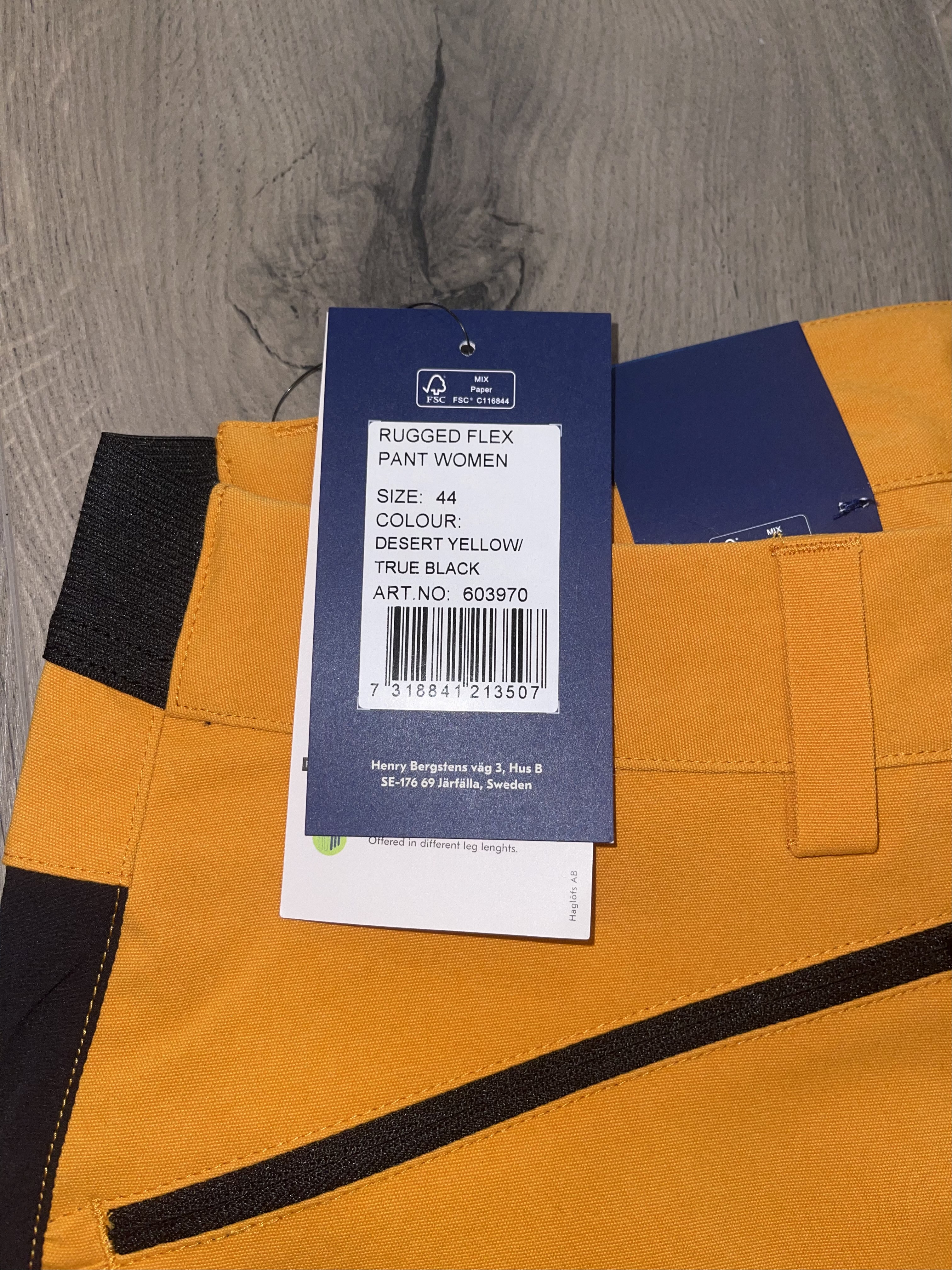 Rugged Flex Skíða Buxur - Kvk - Stærð - 44