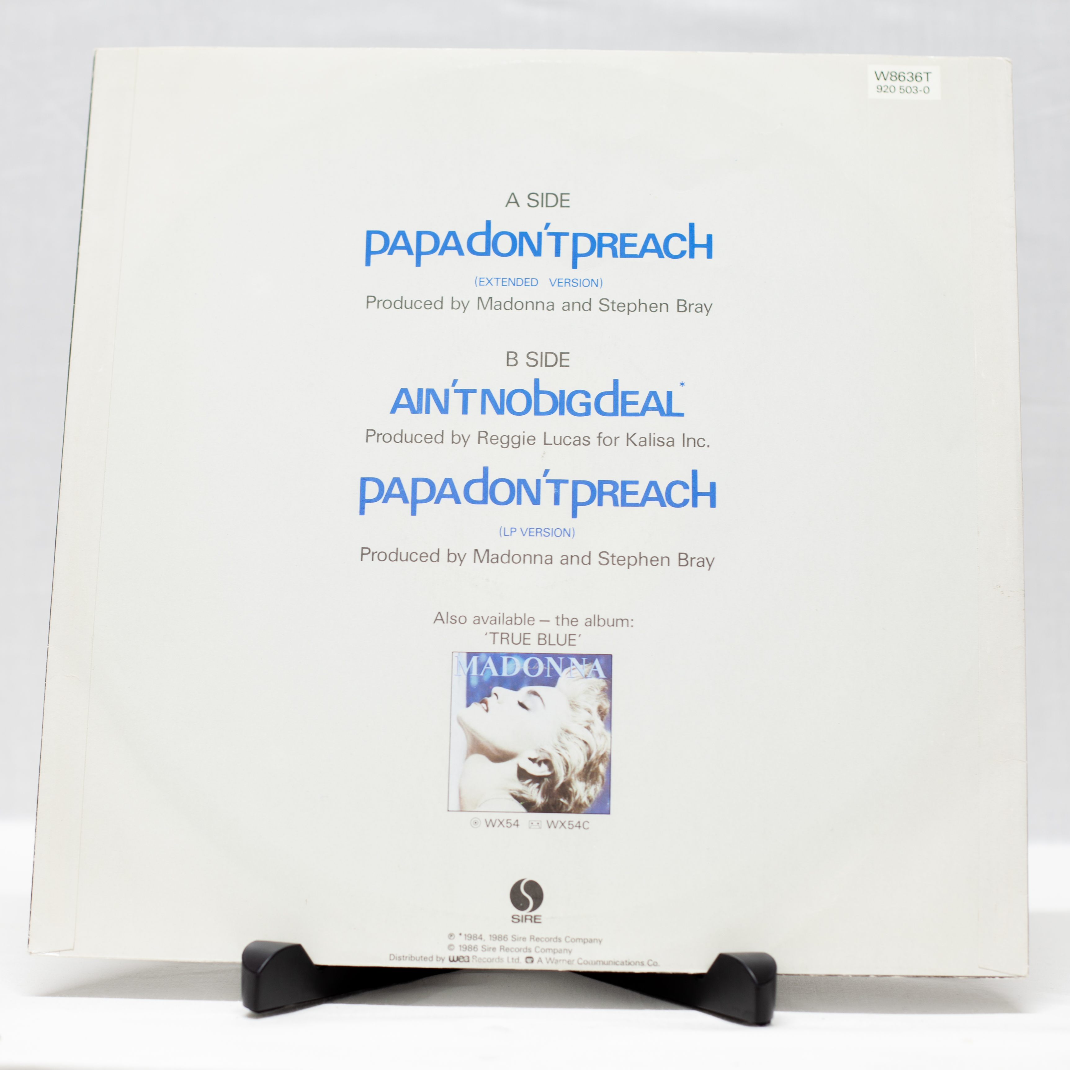 Madonna - Papa Don't Preach