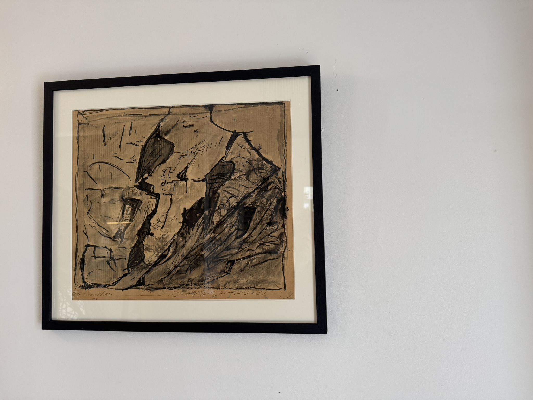 Jóhannes S. Kjarval - Frá Klaustri - 41x49