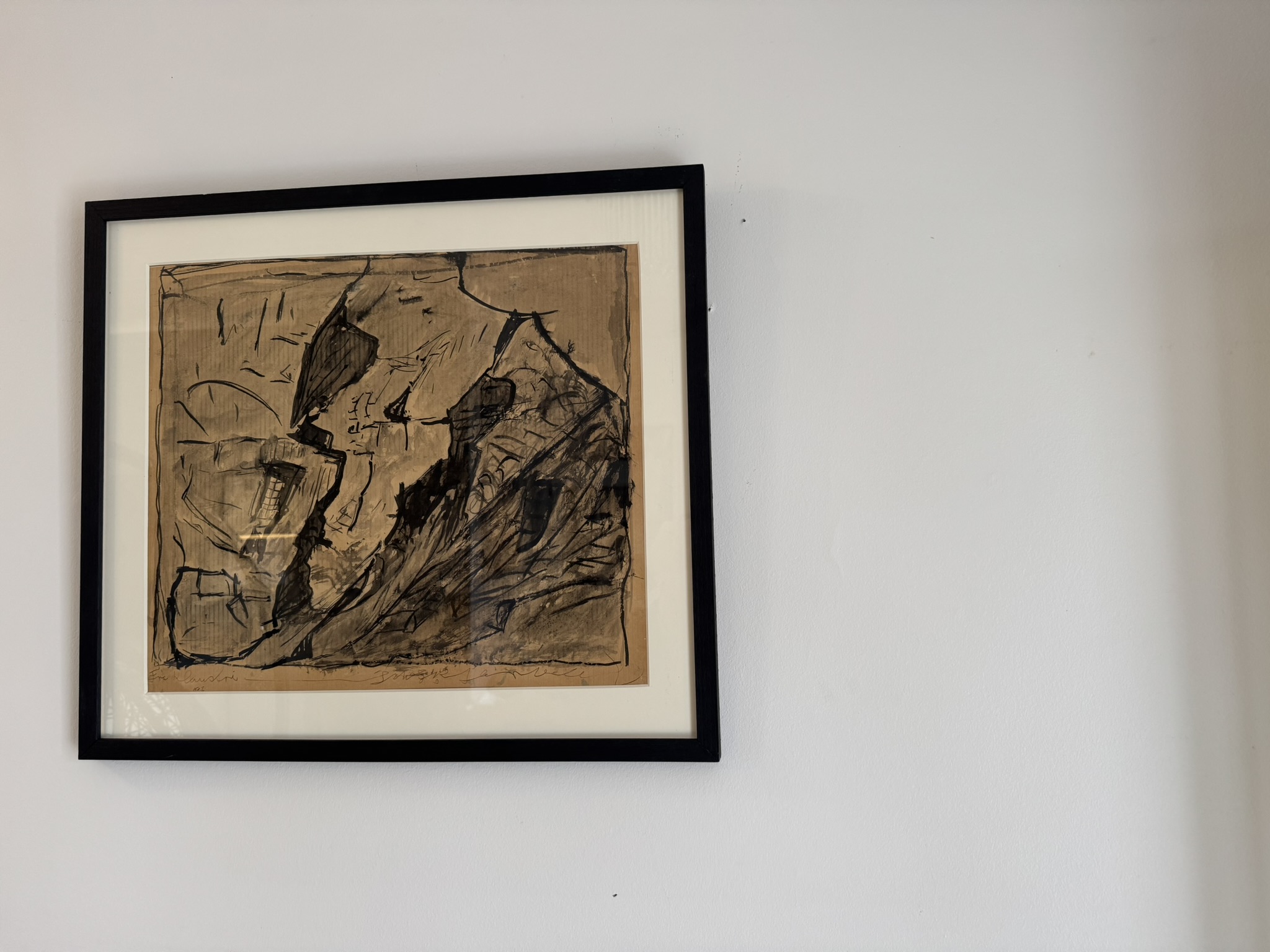 Jóhannes S. Kjarval - Frá Klaustri - 41x49