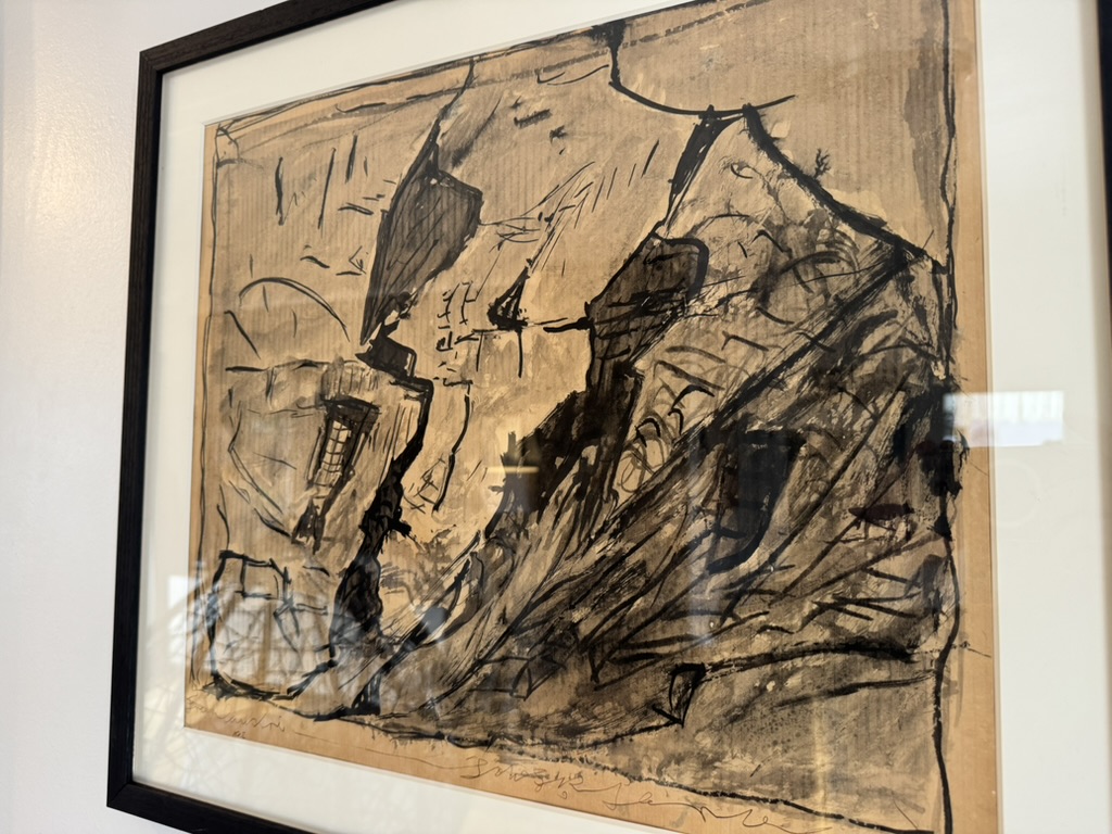 Jóhannes S. Kjarval - Frá Klaustri - 41x49