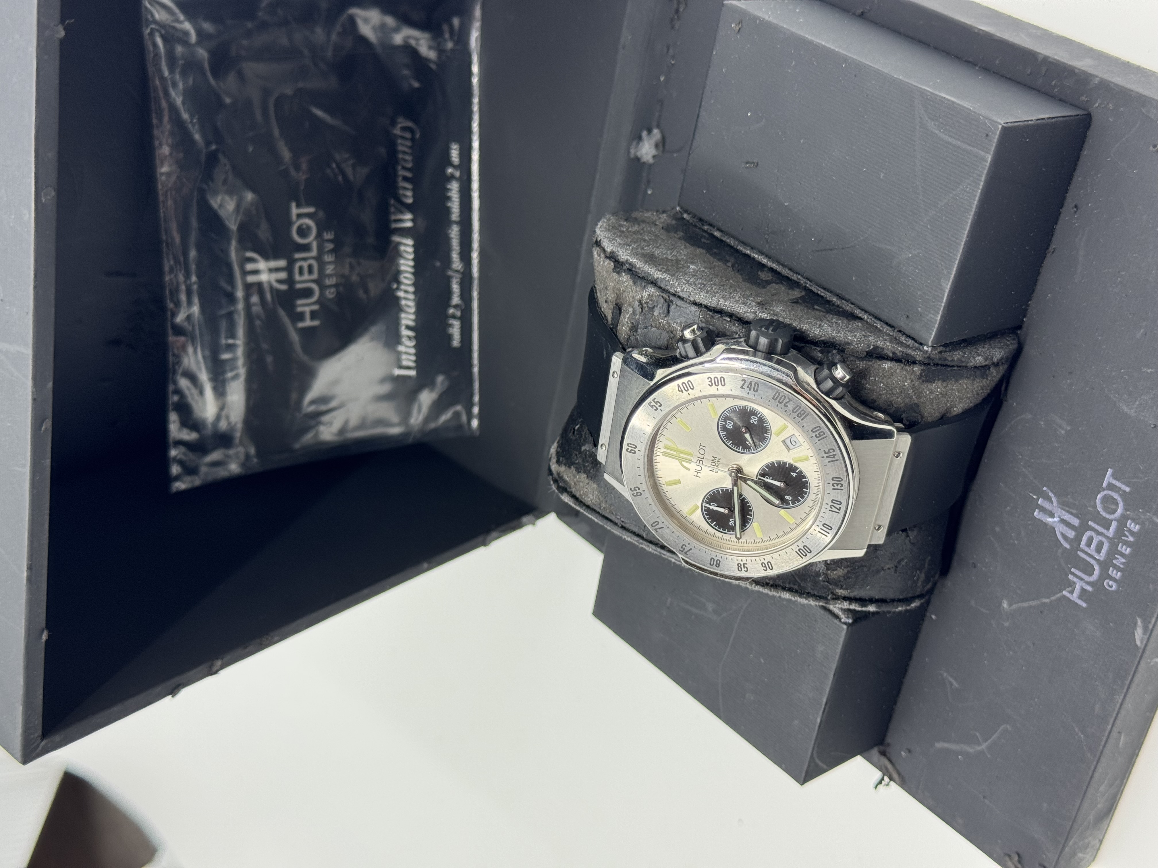 Hublot Super B Chronograph - Panda Dial