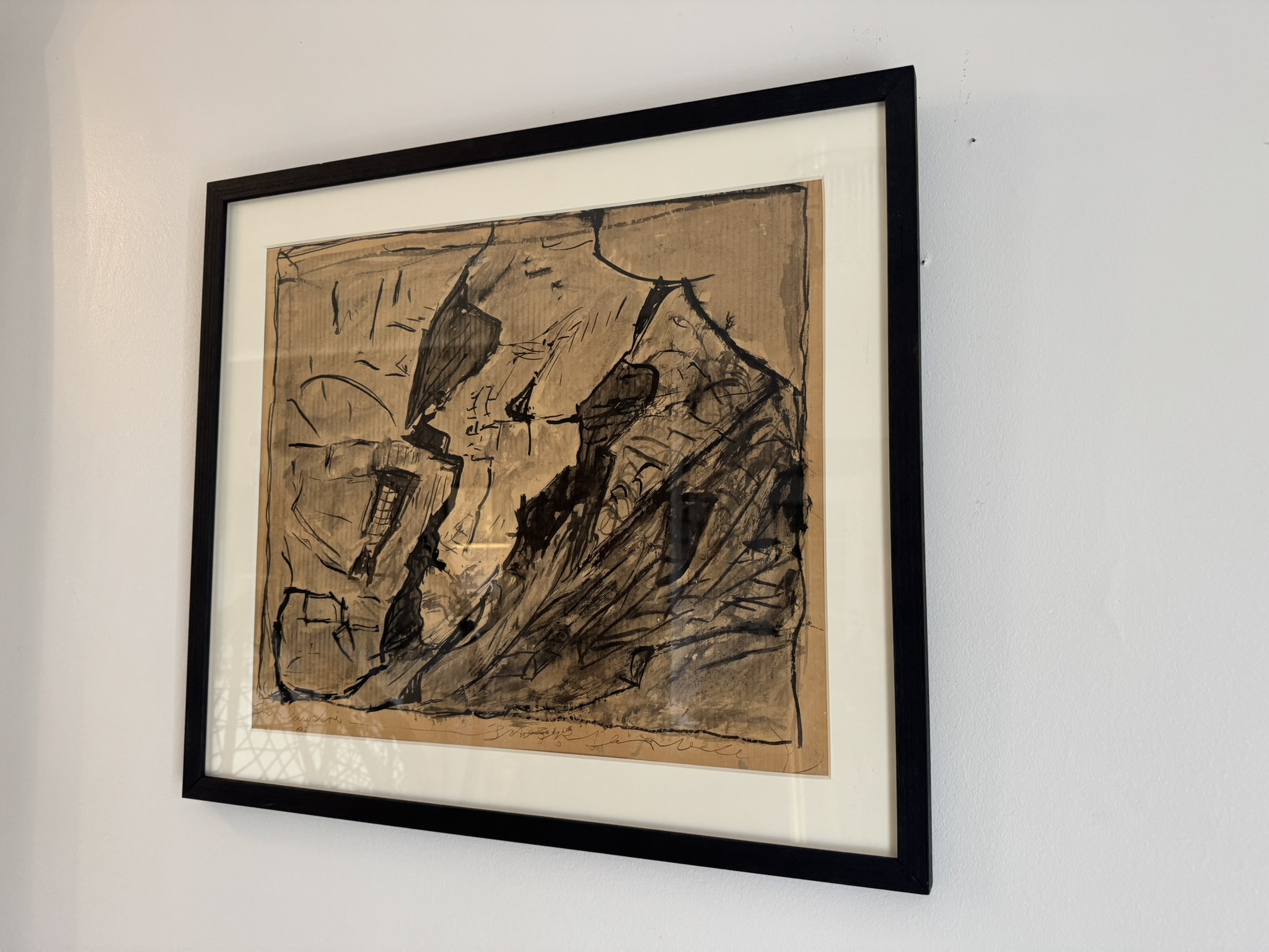 Jóhannes S. Kjarval - Frá Klaustri - 41x49