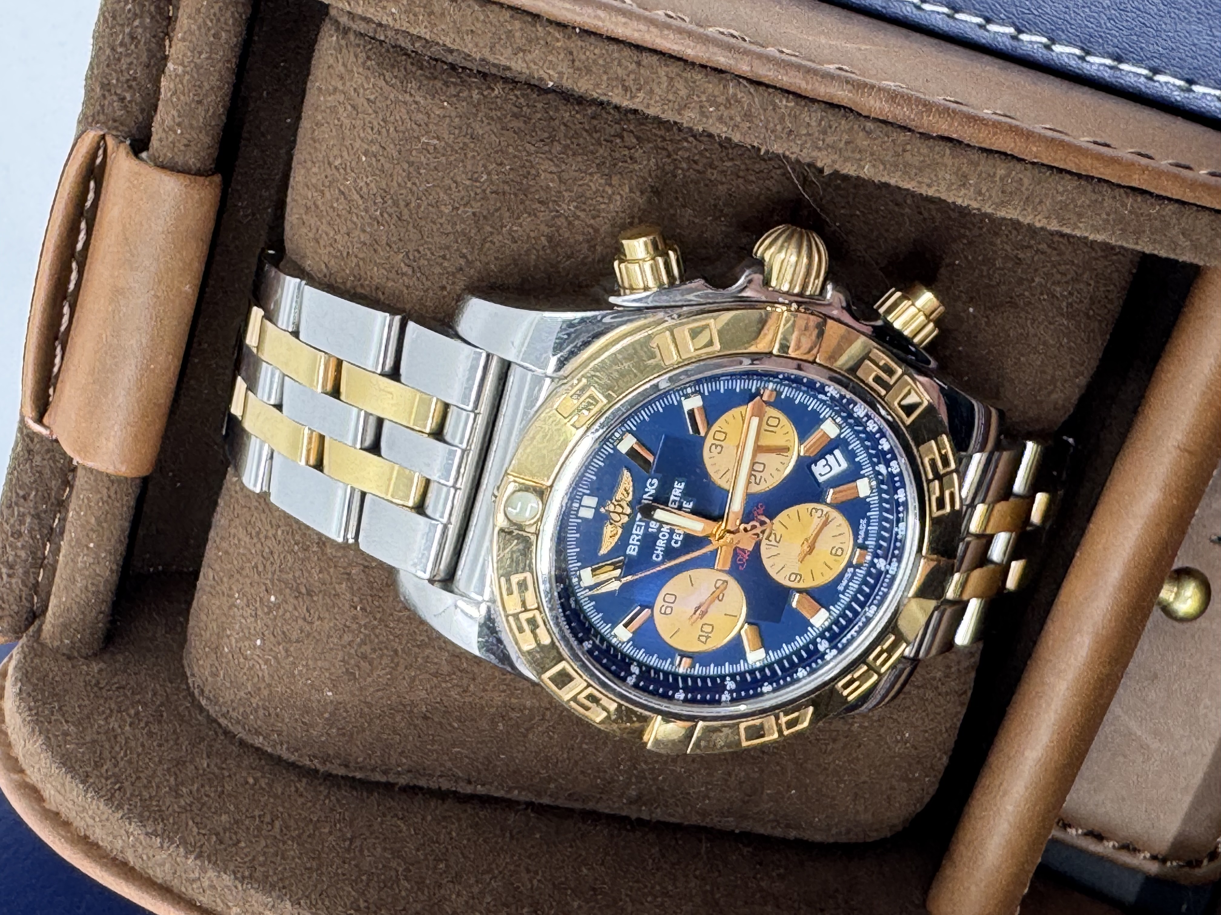 Breitling Chronomat B01 44 Two tone
