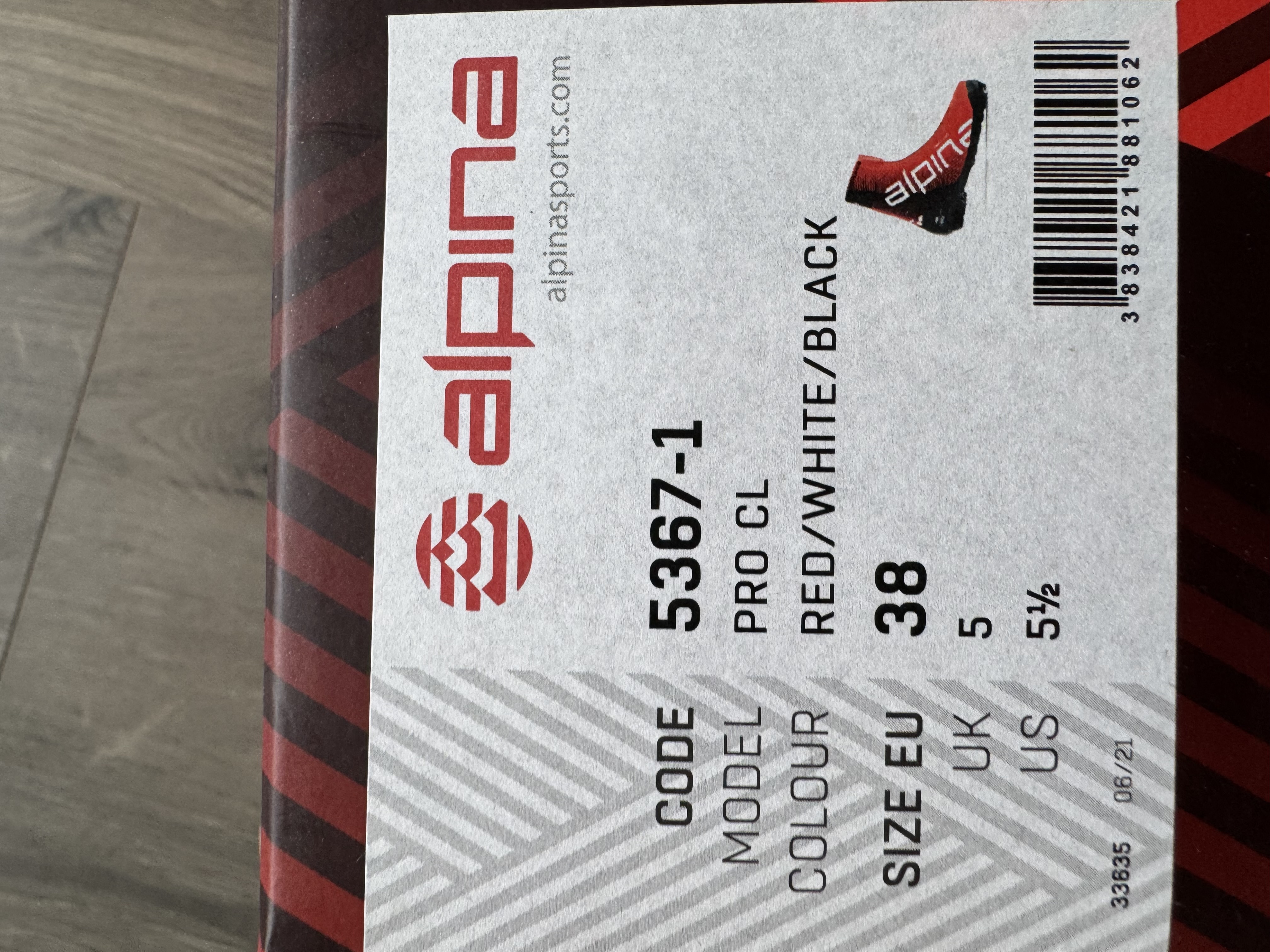 Alpina Pro Class Gönguskíðaskór nr 38