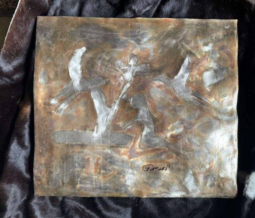 Grímur Marínó - 58x64 - Fuglar á Flugi