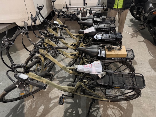 5 e-bikes - No reserve price