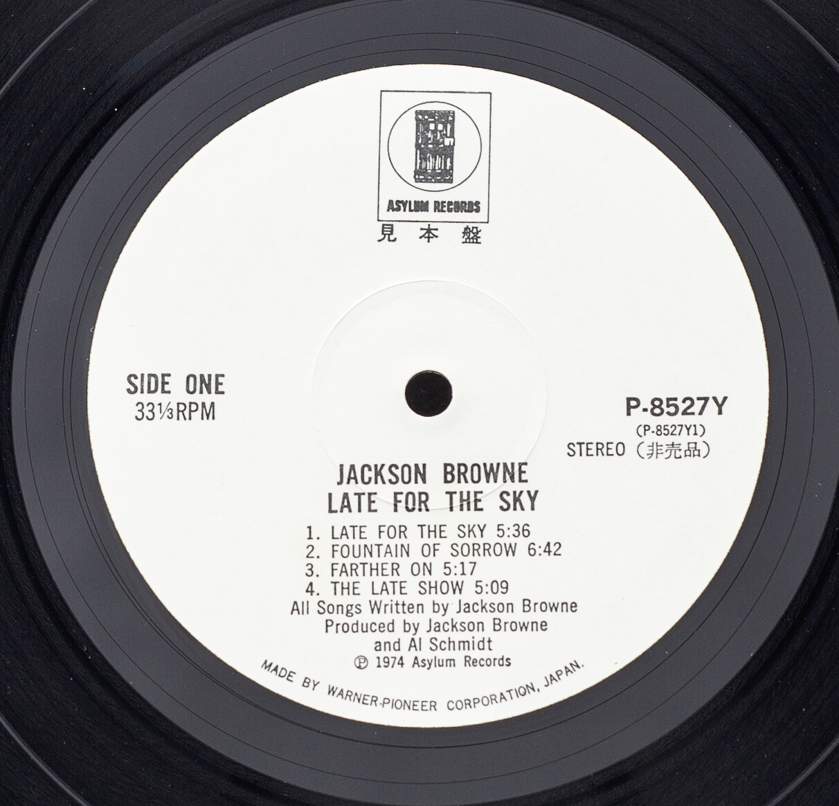 Jackson Browne – Late For The Sky