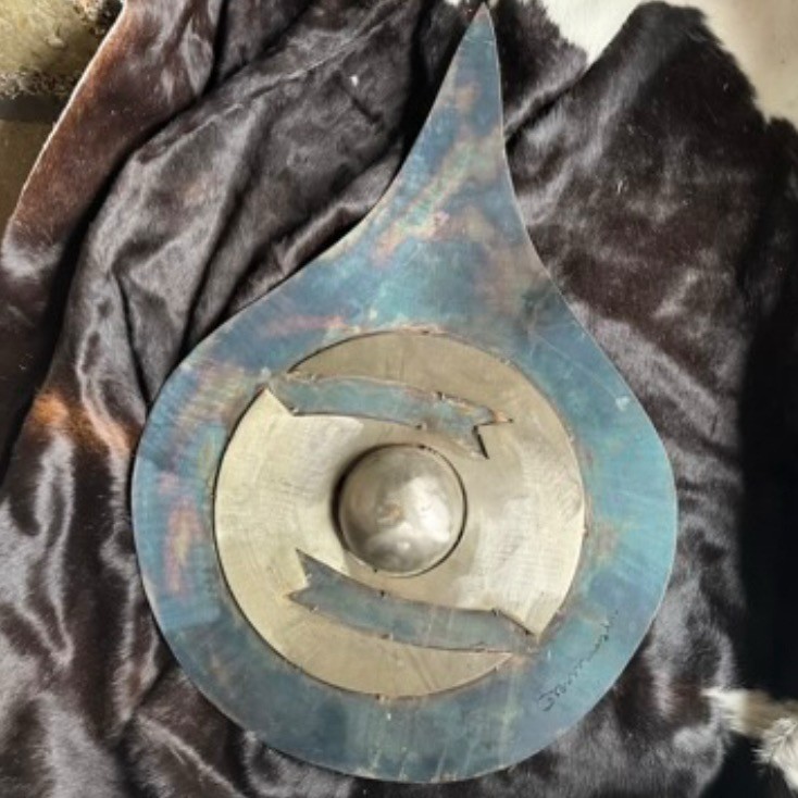 Grímur Marínó - Stál Skúlptúr - 55x80