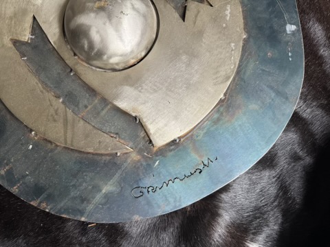 Grímur Marínó - Stál Skúlptúr - 55x80