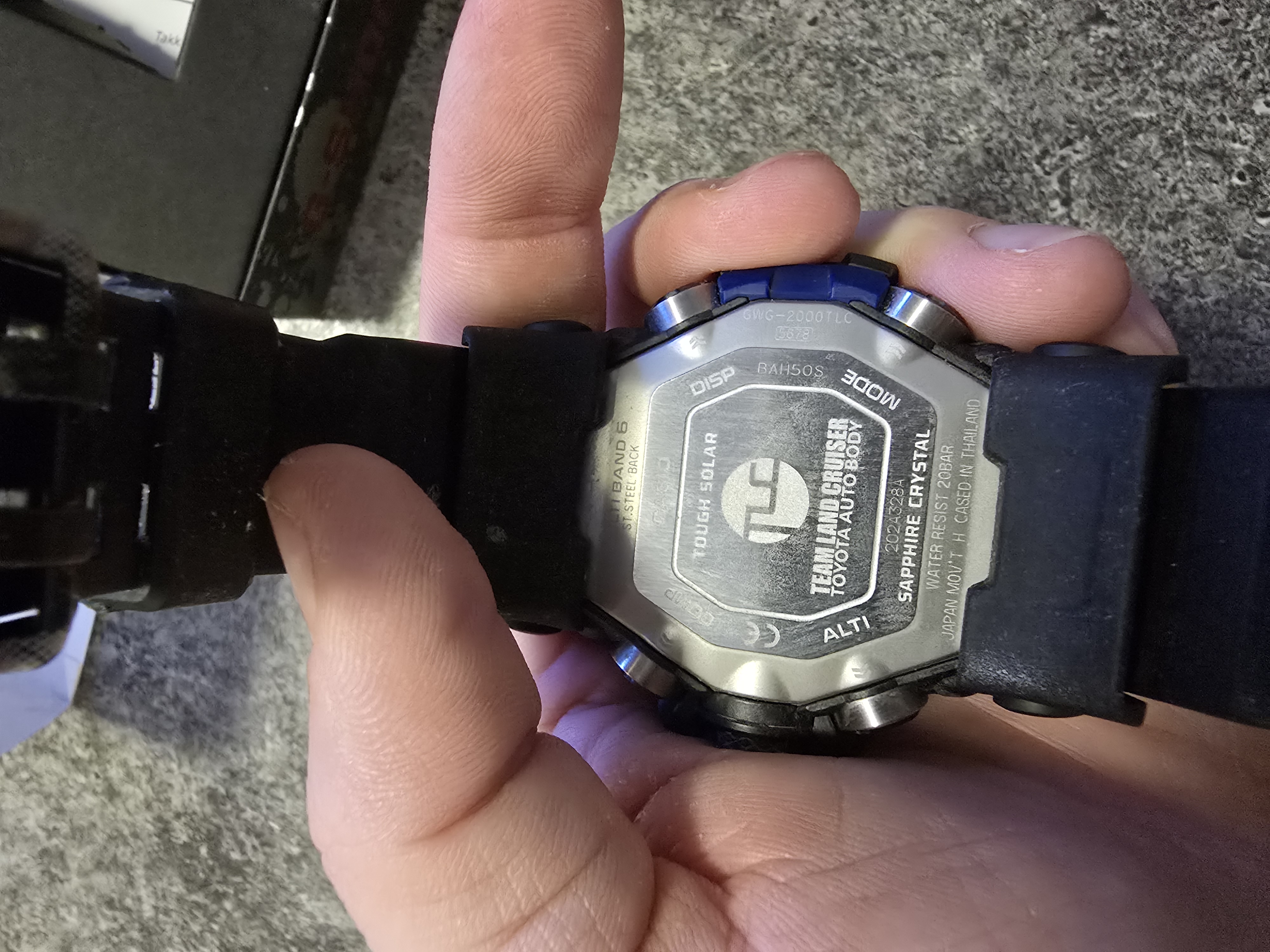 Casio G-Shock Toyota Landcruiser