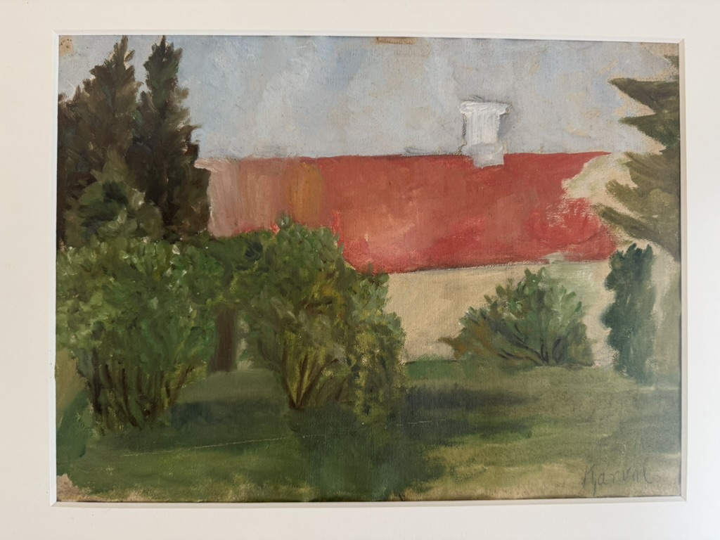 Jóhannes S. Kjarval - frá Danmörku - 34x25