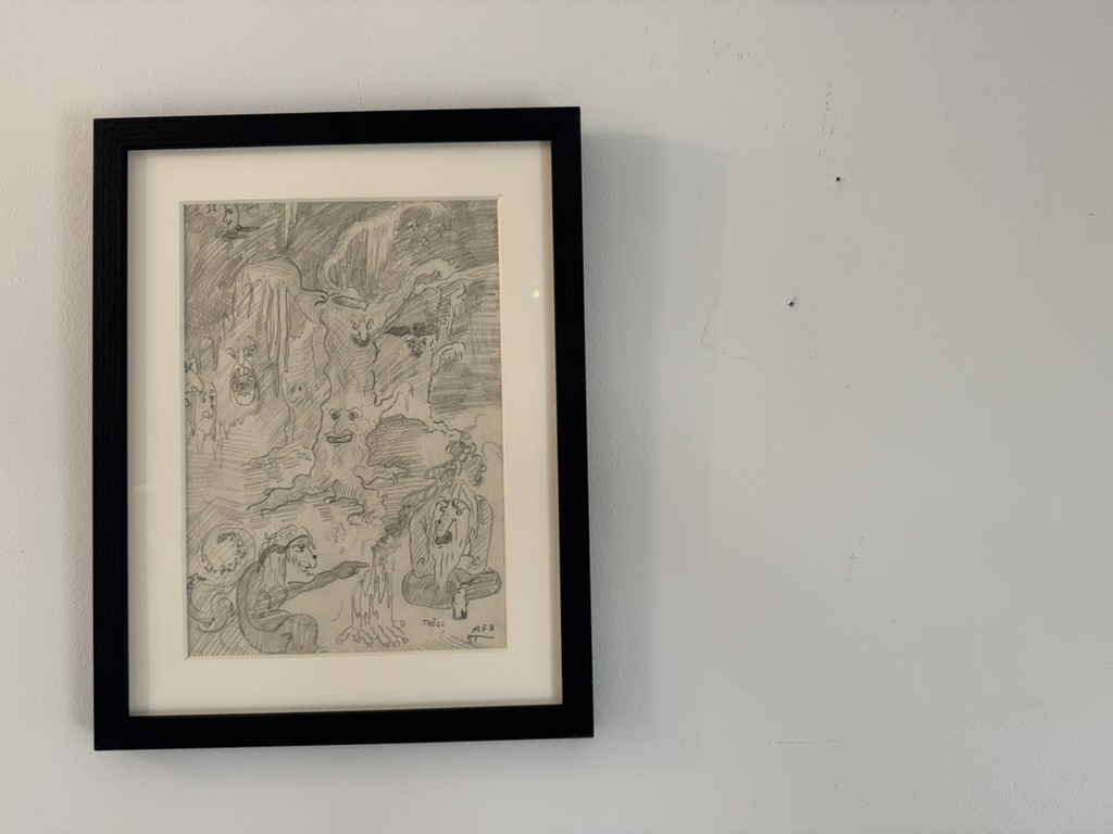 Alfreð Flóki - 20x29 - Tröll