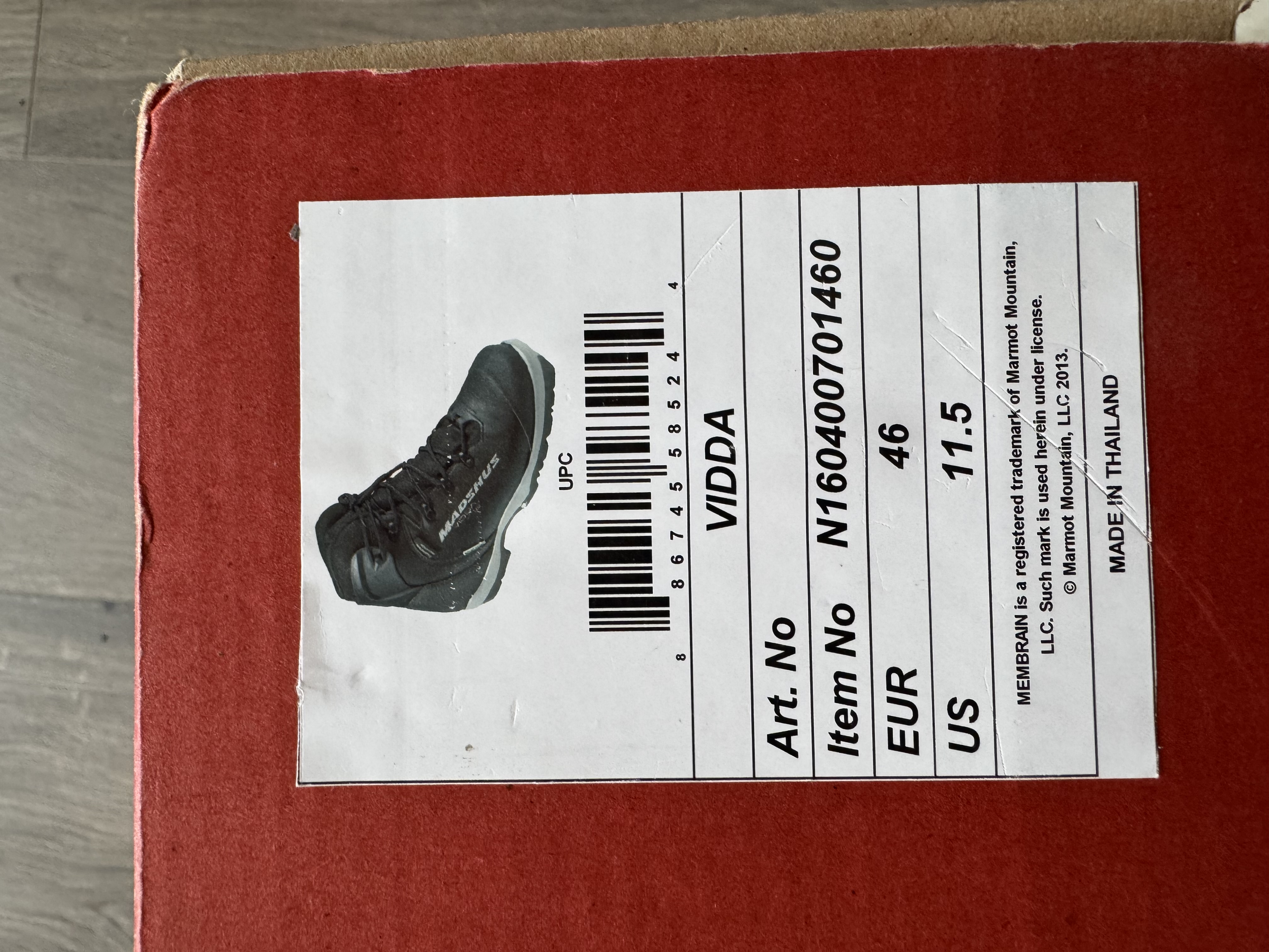 Madshus Vidda gönguskíðaskór nr 46