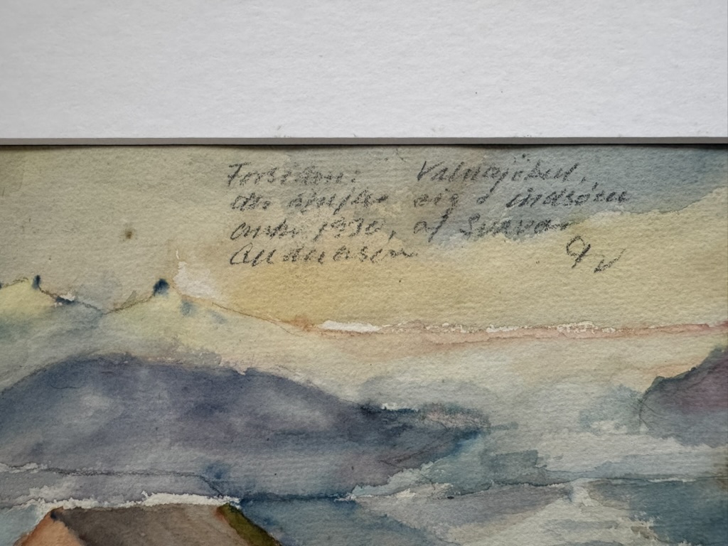 Svavar Guðnason - Mynd báðum megin - 21x28