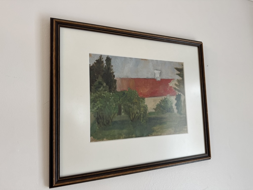 Jóhannes S. Kjarval - frá Danmörku - 34x25