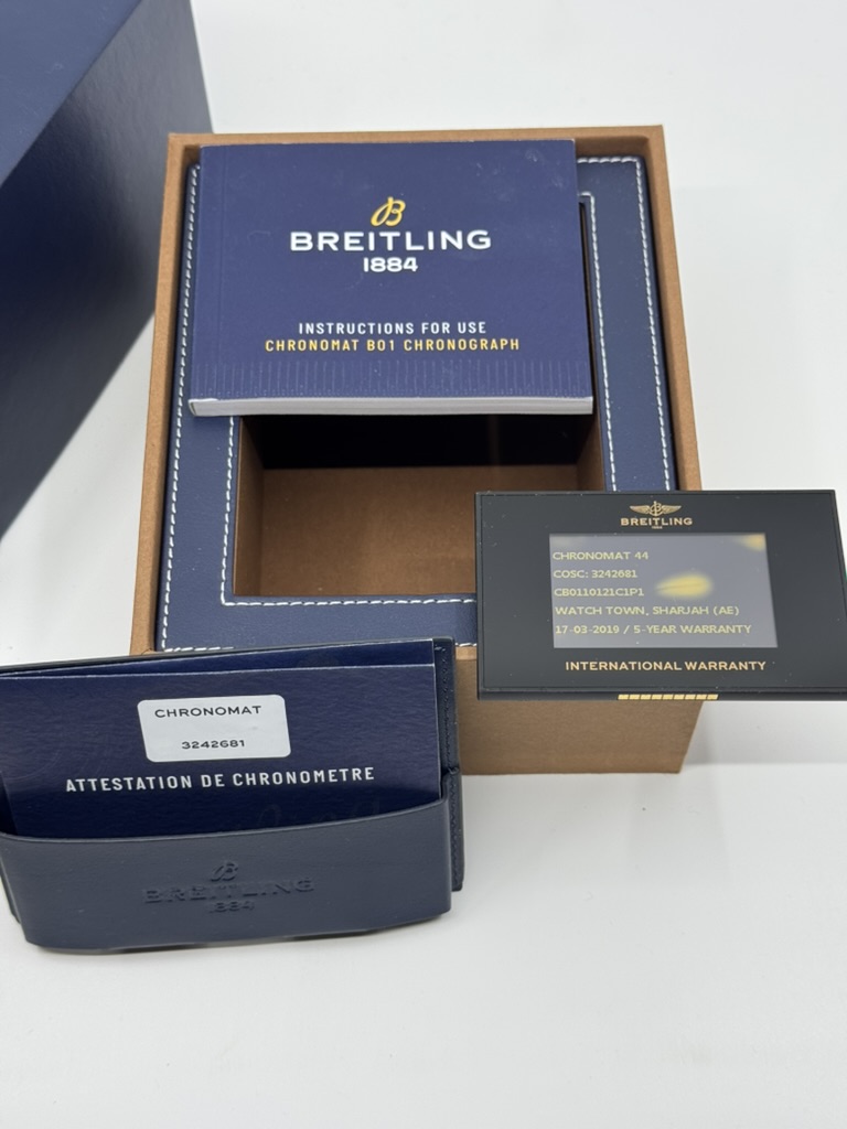 Breitling Chronomat B01 44 Two tone
