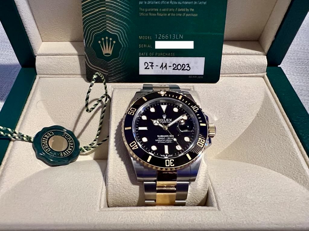 Rolex Submariner Two Tone