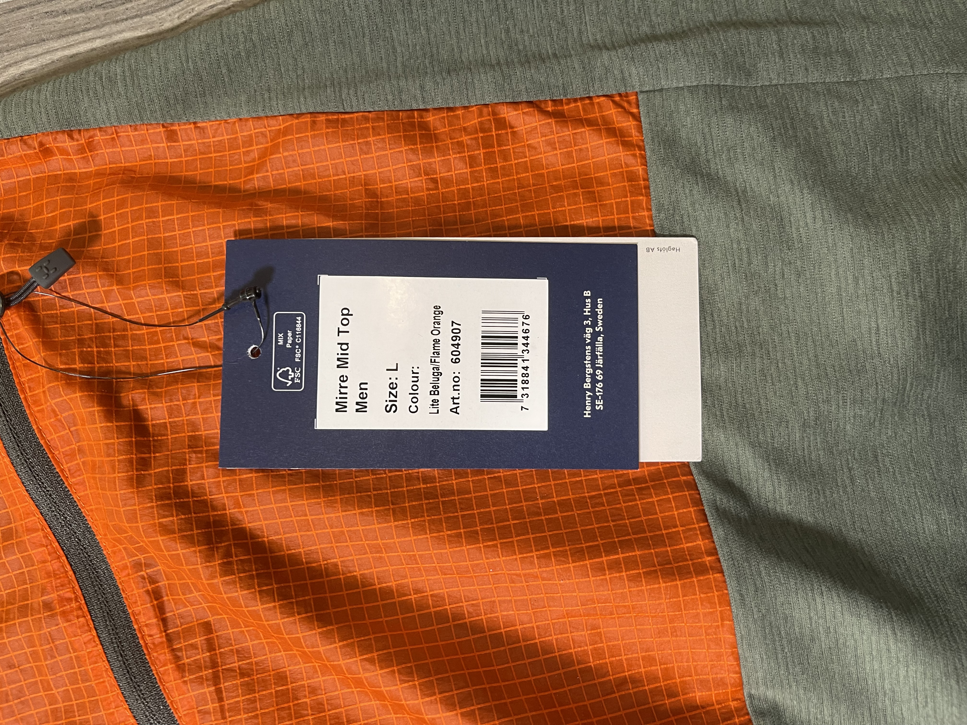 Haglöfs Vindjakki - Karla - Stærð - L