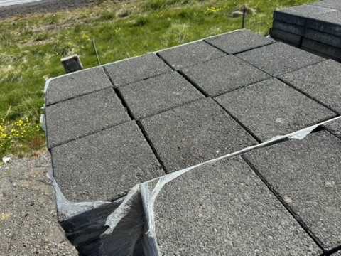 Gráar hellur - 1 bretti (8,64 m2)