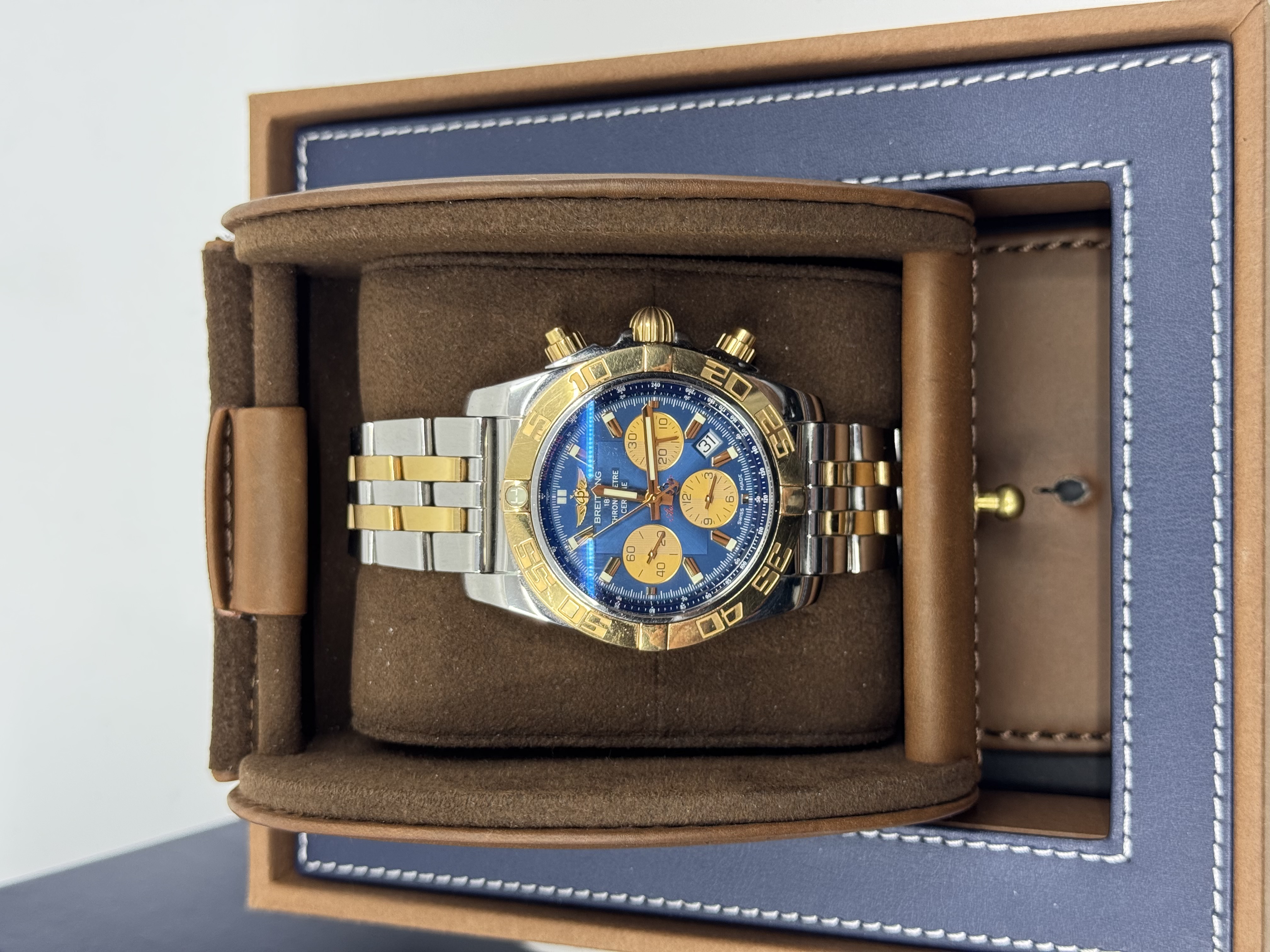 Breitling Chronomat B01 44 Two tone
