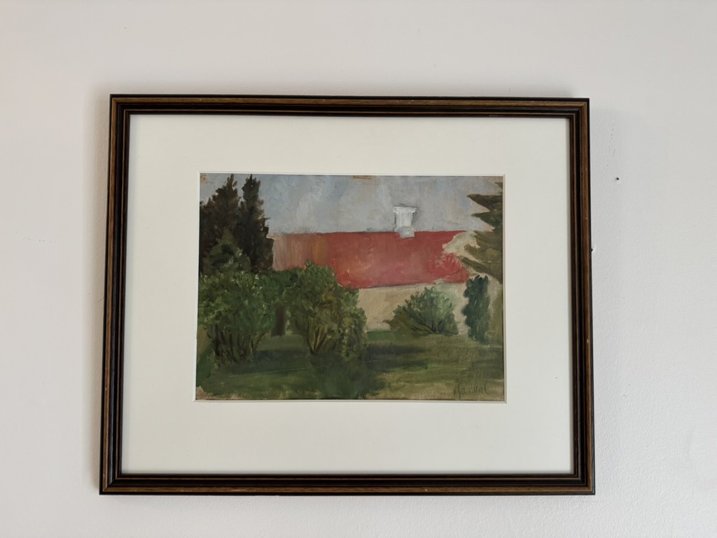 Jóhannes S. Kjarval - frá Danmörku - 34x25